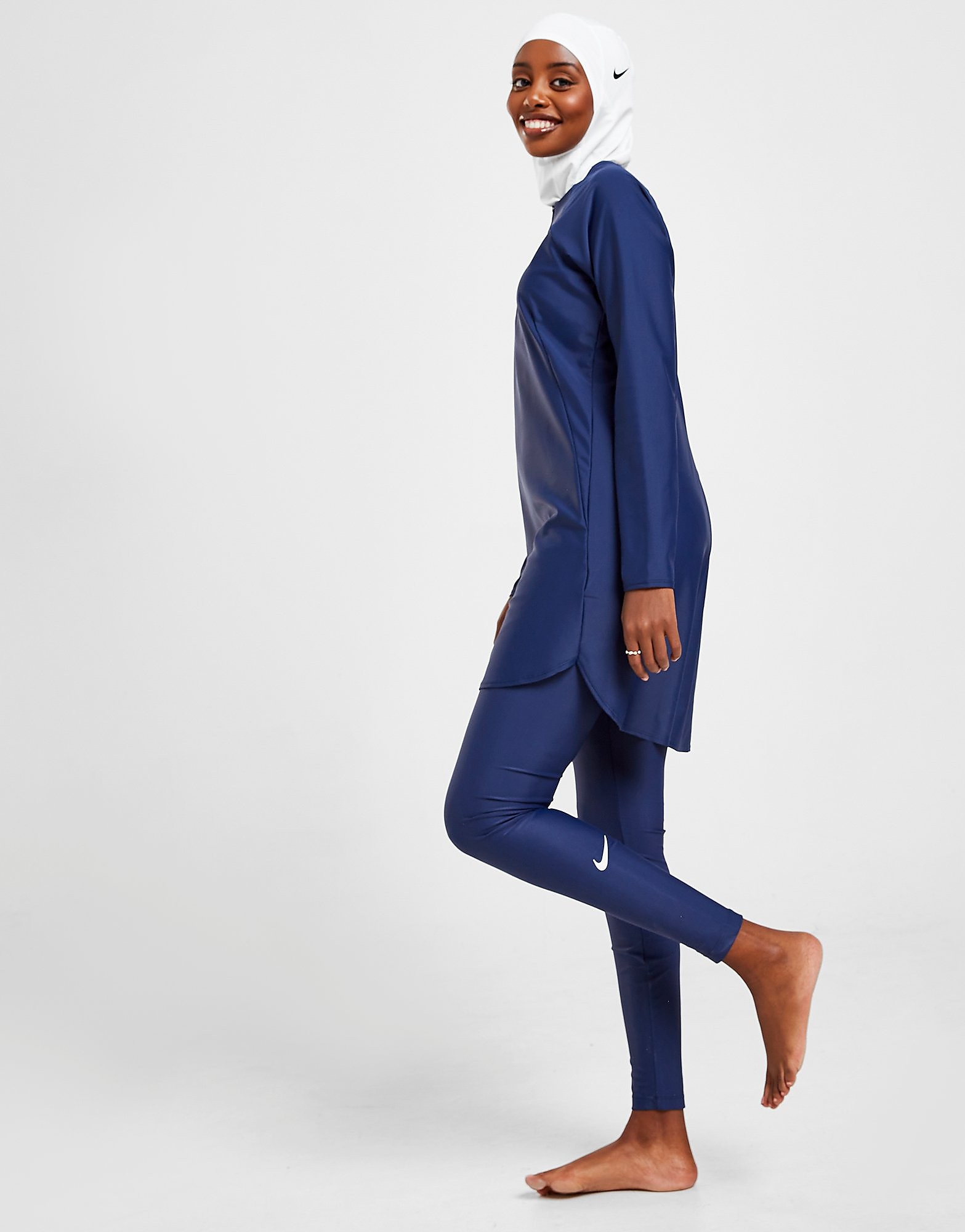 

Nike Essential Swim Leggings - Navy - Womens, Navy