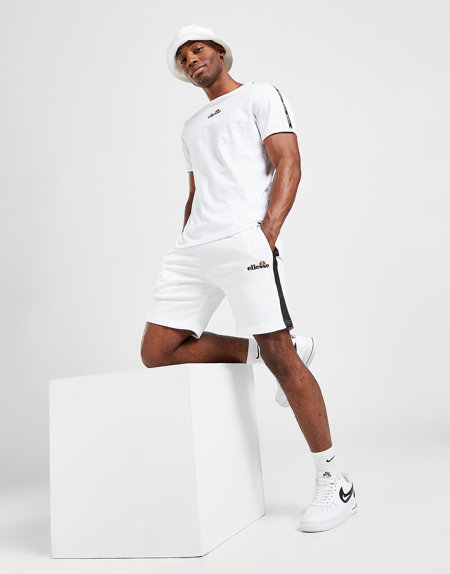 

Ellesse Daricos Poly Shorts - Only at JD - White - Mens, White
