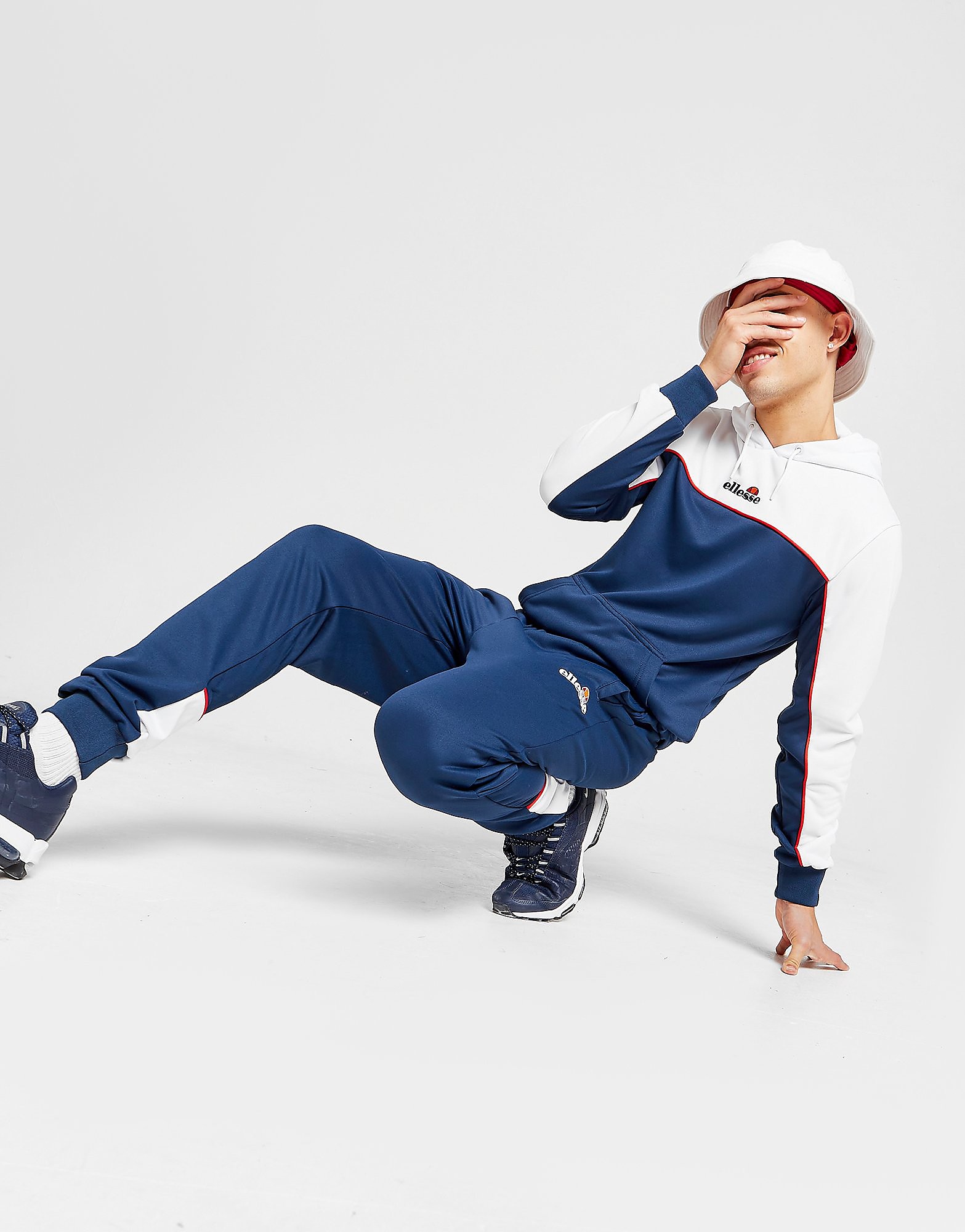 

Ellesse Cleriz Poly Tracksuit - Blue/WHT/NVY/RD - Mens, Blue/WHT/NVY/RD