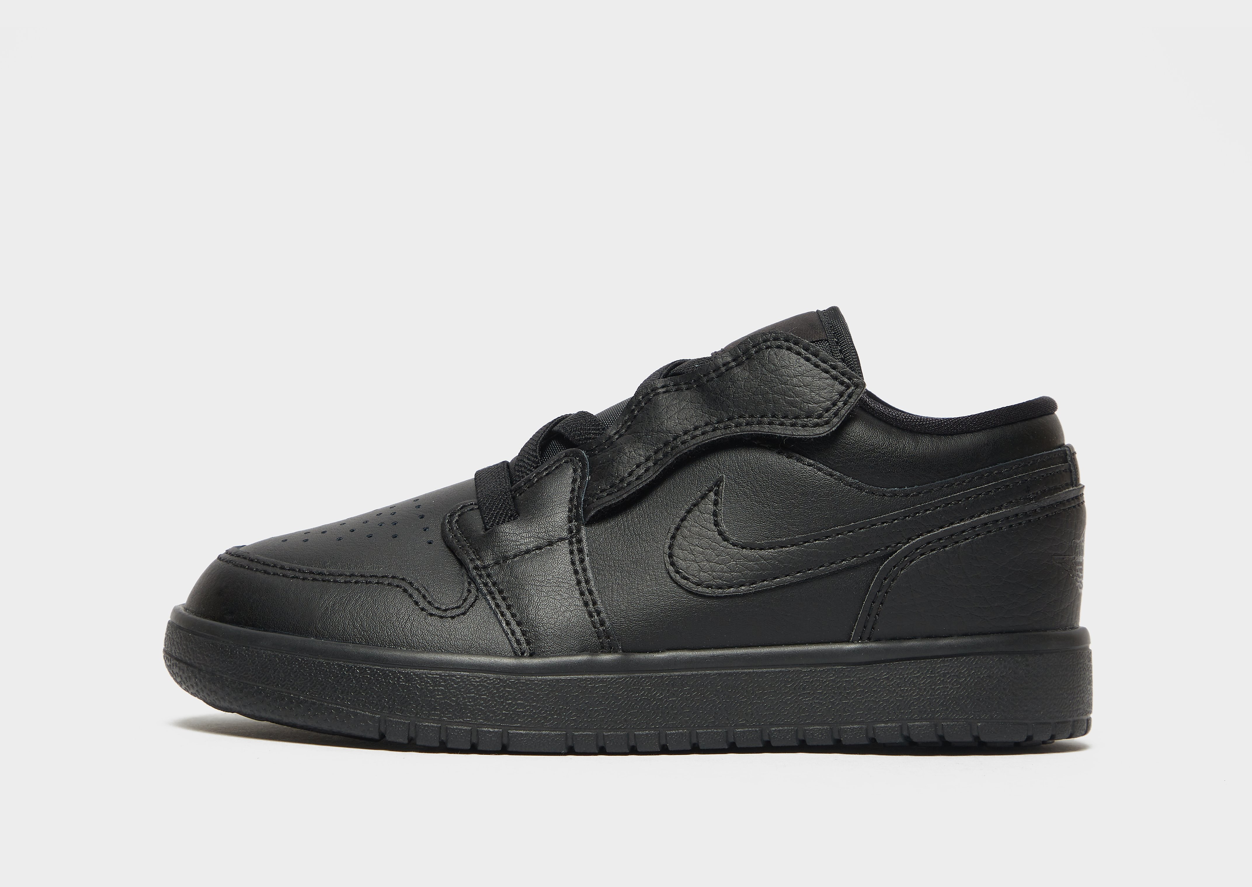 

Jordan Air 1 Mid Children - Black/Black/Black - Kids, Black/Black/Black