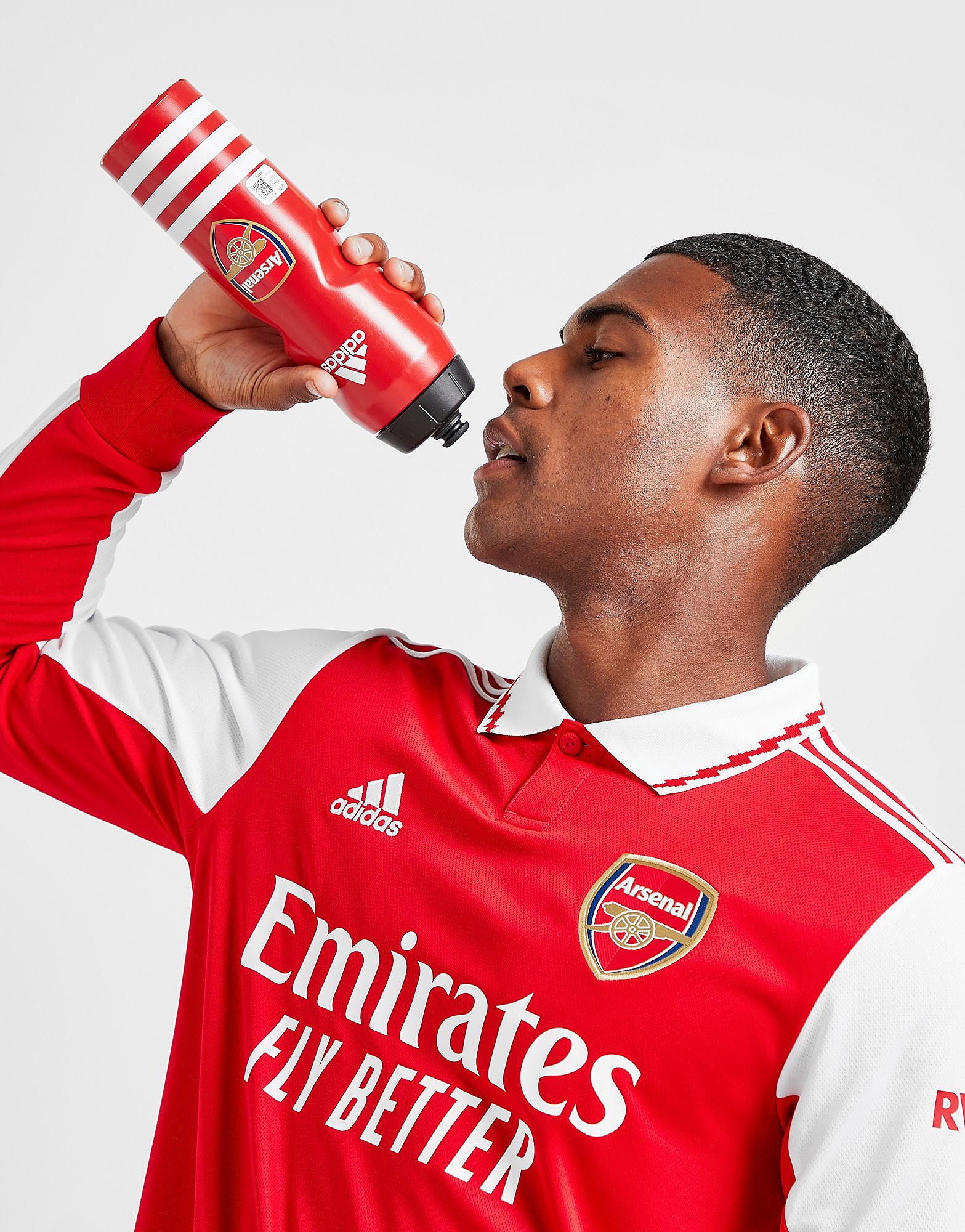 

adidas Arsenal FC Bottle - Red - Womens, Red