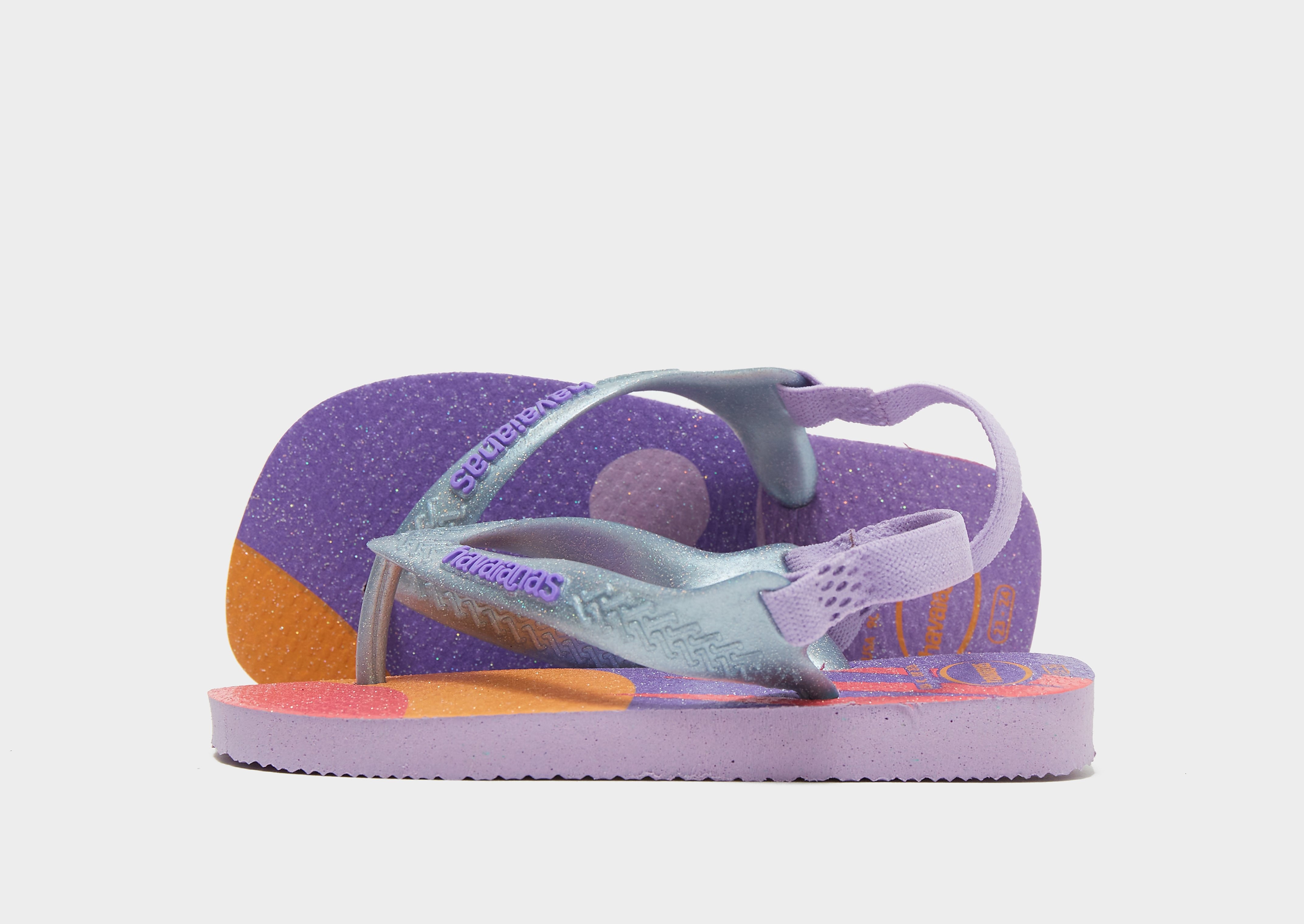 

Havaianas Glow Logo Flip Flops Infant - Purple - Kids, Purple