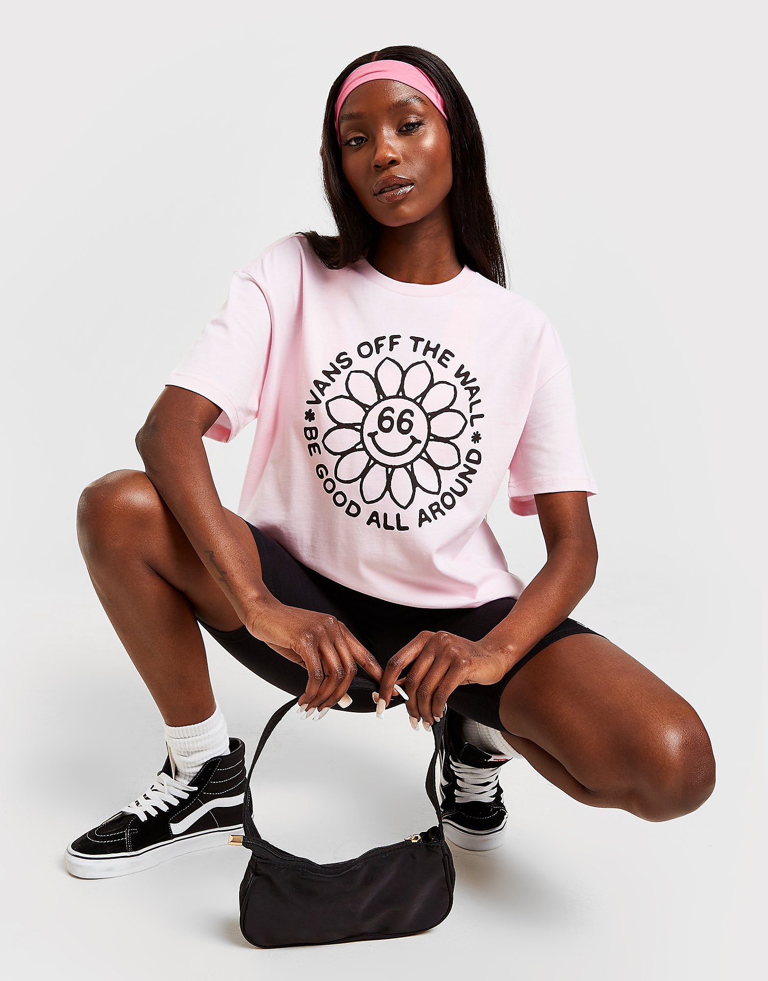 

Vans All Around Boyfriend T-Shirt - Pink - Womens, Pink