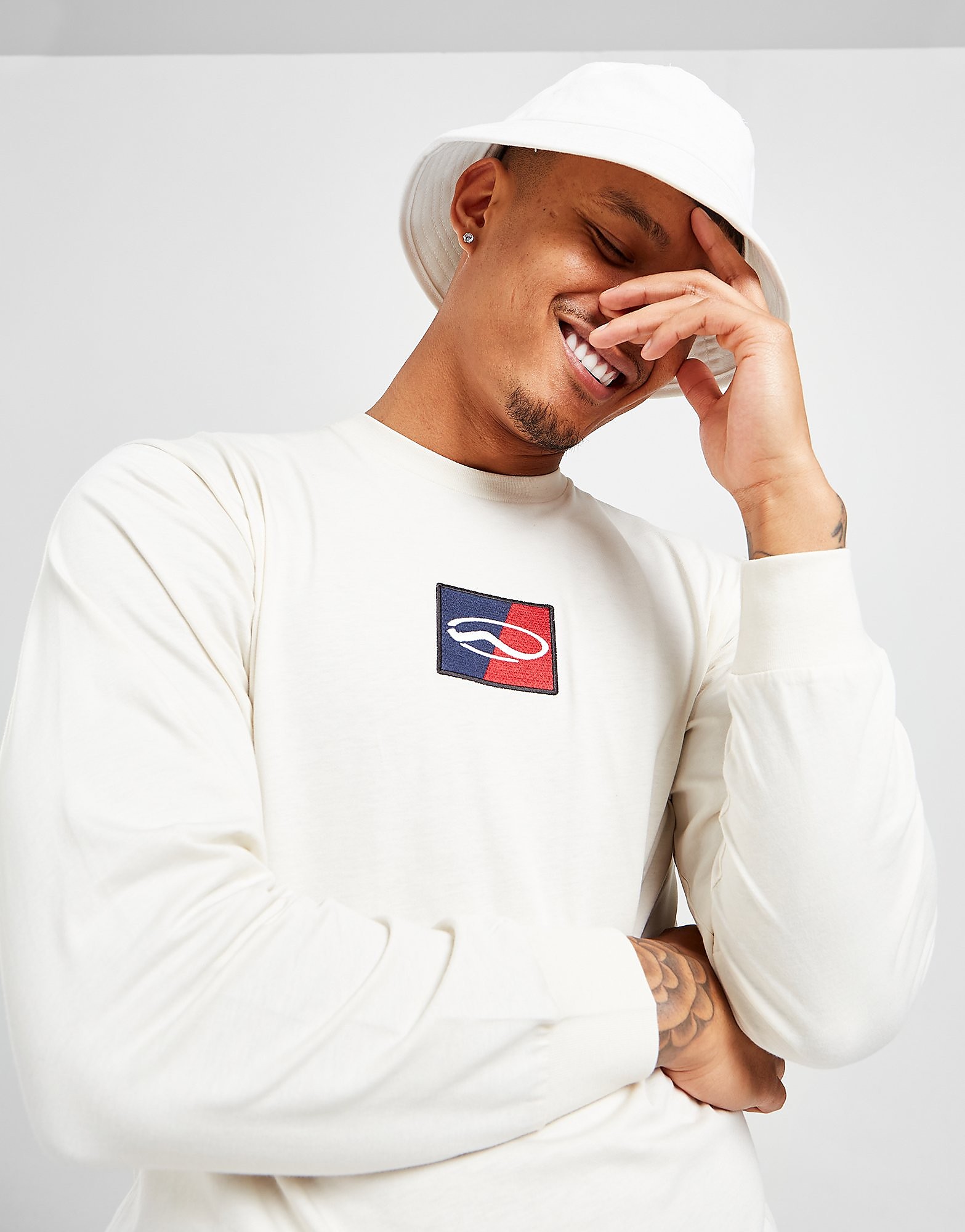 

Vans Old Skool Classic Long Sleeve T-Shirt - White/WHT - Mens, White/WHT