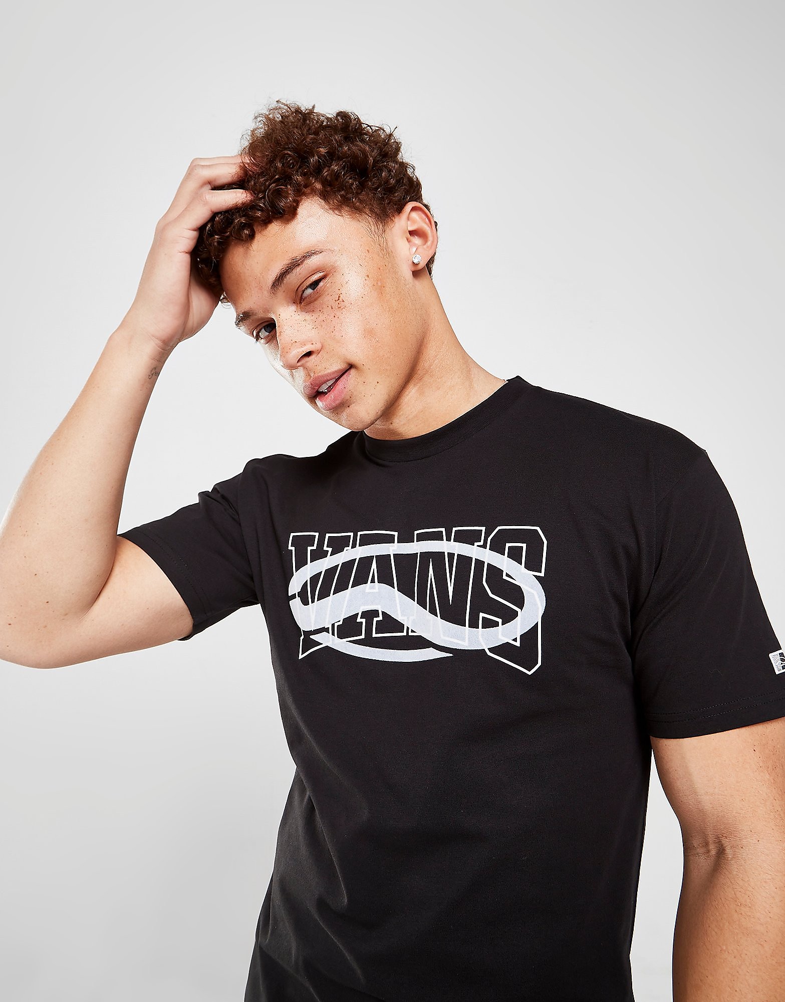 Vans Classic Sport T-Shirt - Black - Mens, Black