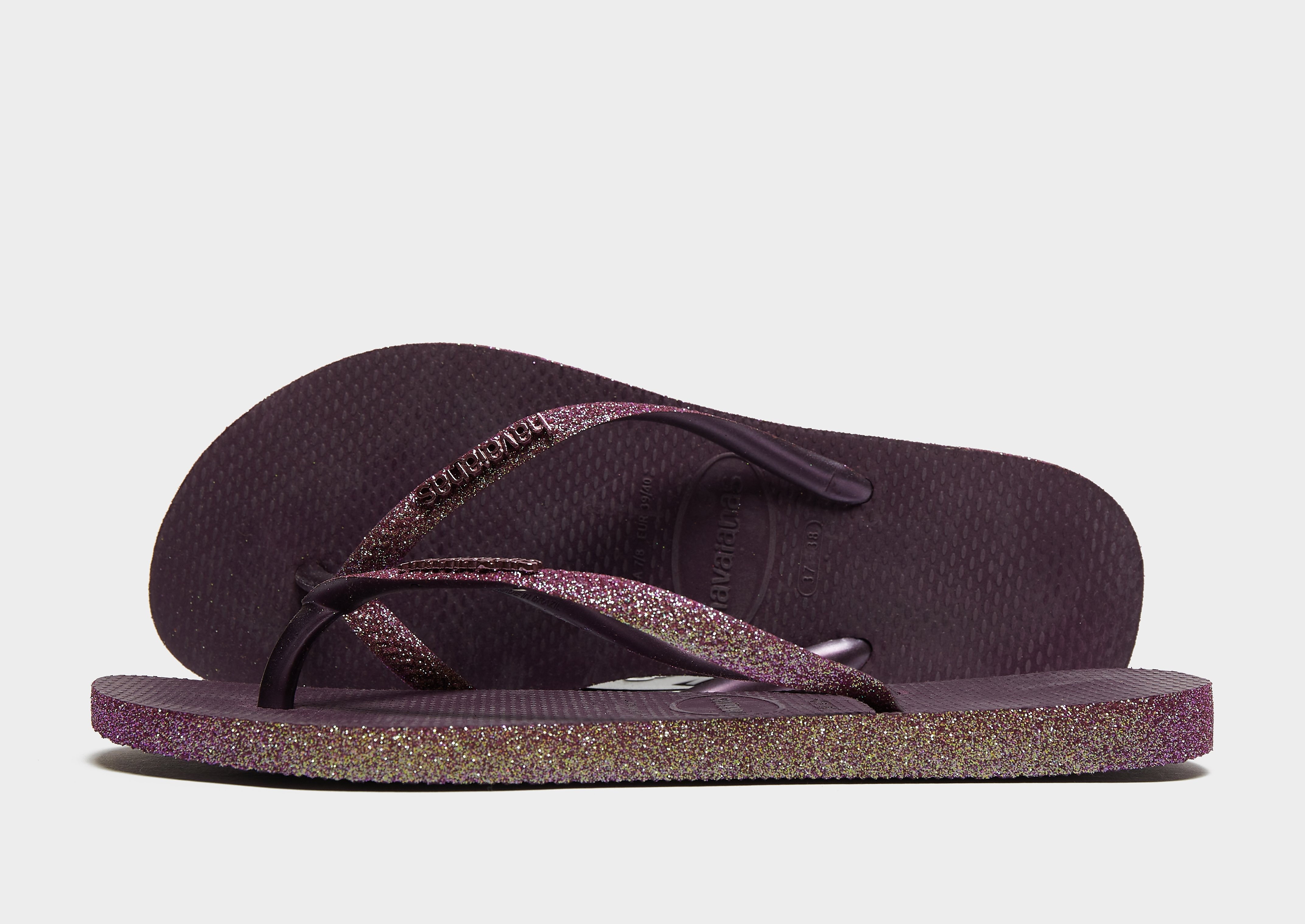 

Havaianas Slim Sparkle Flip Flops Women's - Purple, Purple