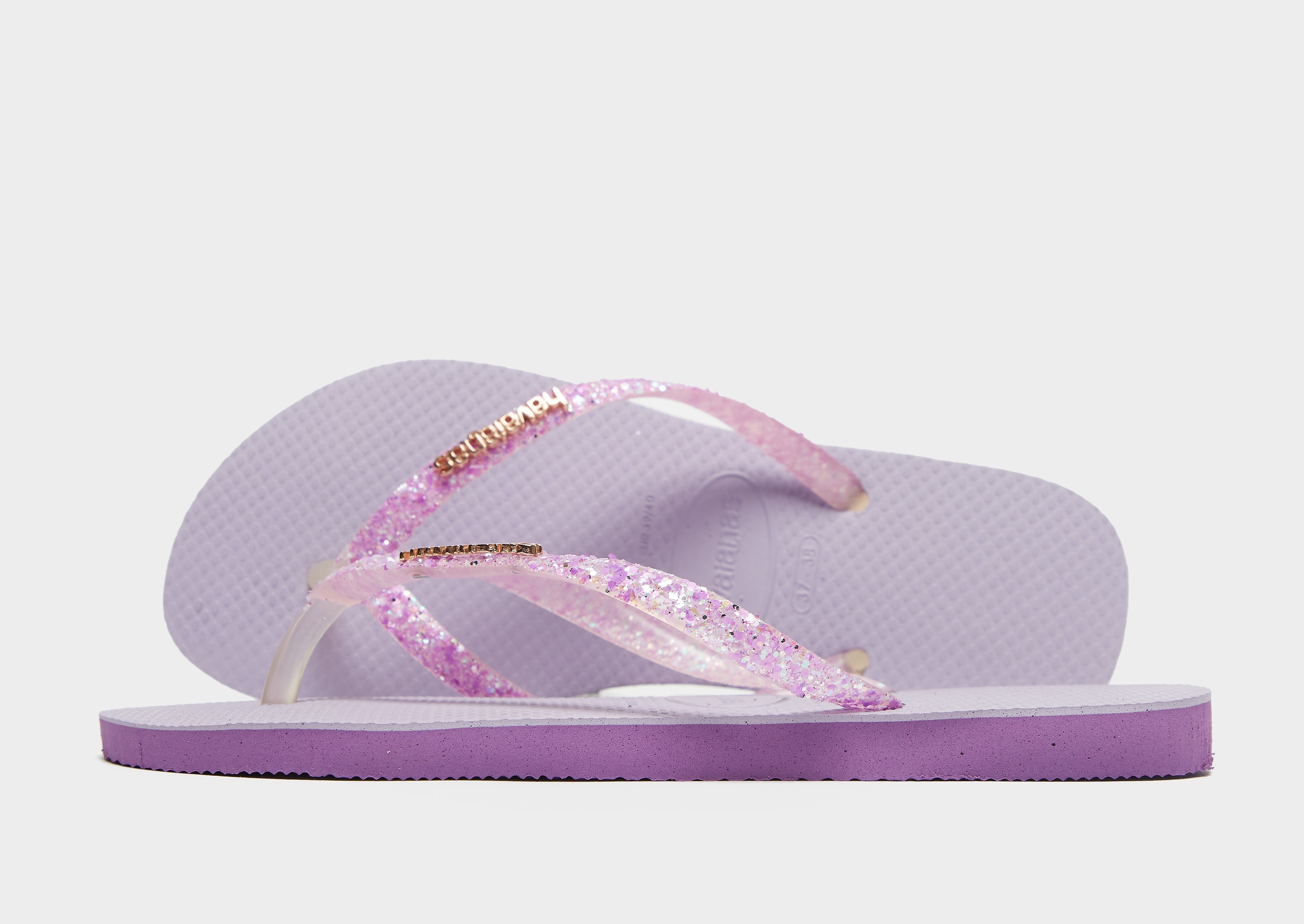 

Havaianas Slim Glitter Flip Flops Women's - Purple, Purple
