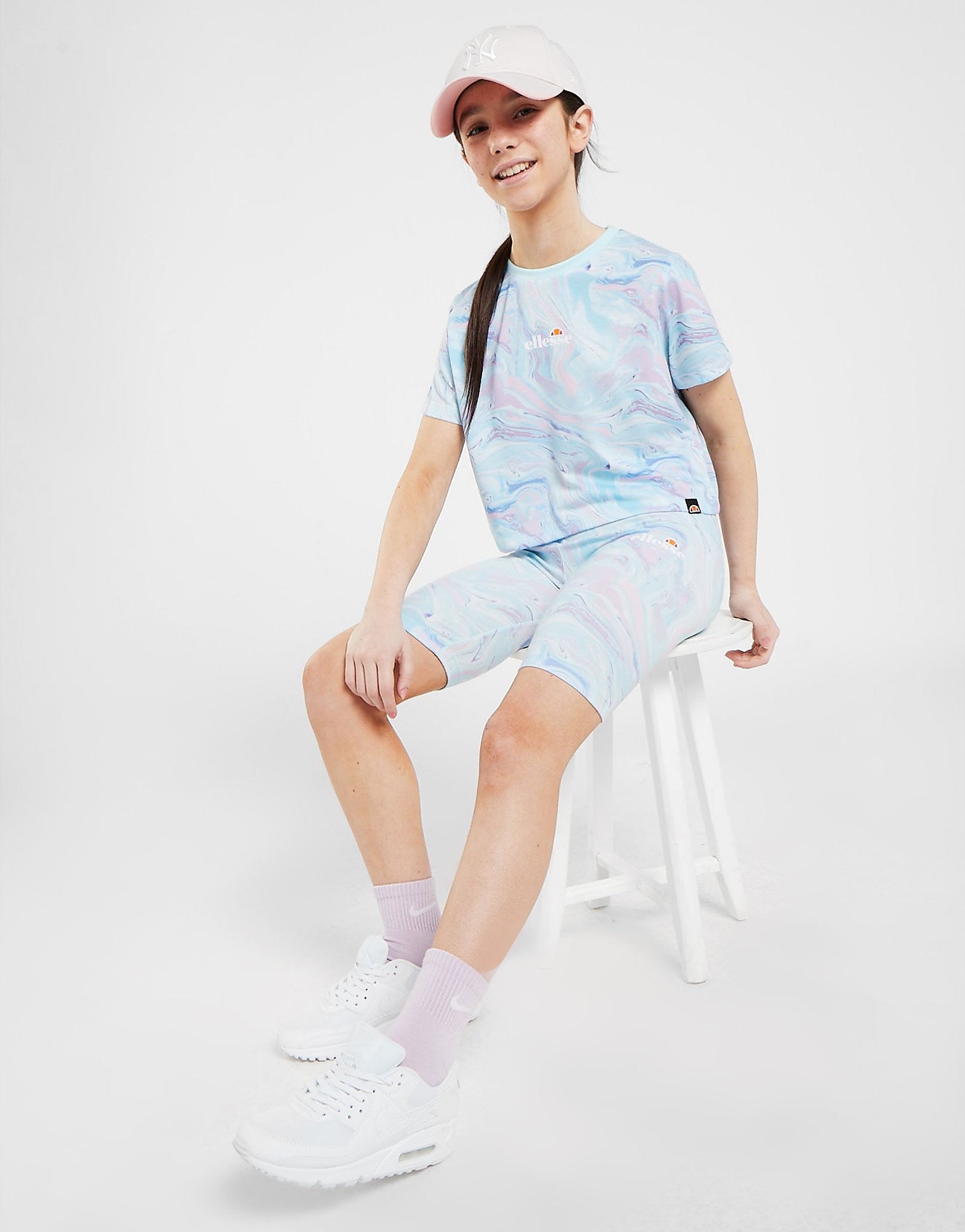 

Ellesse Girls' Kendri Crop T-Shirt Junior - Blue - Kids, Blue