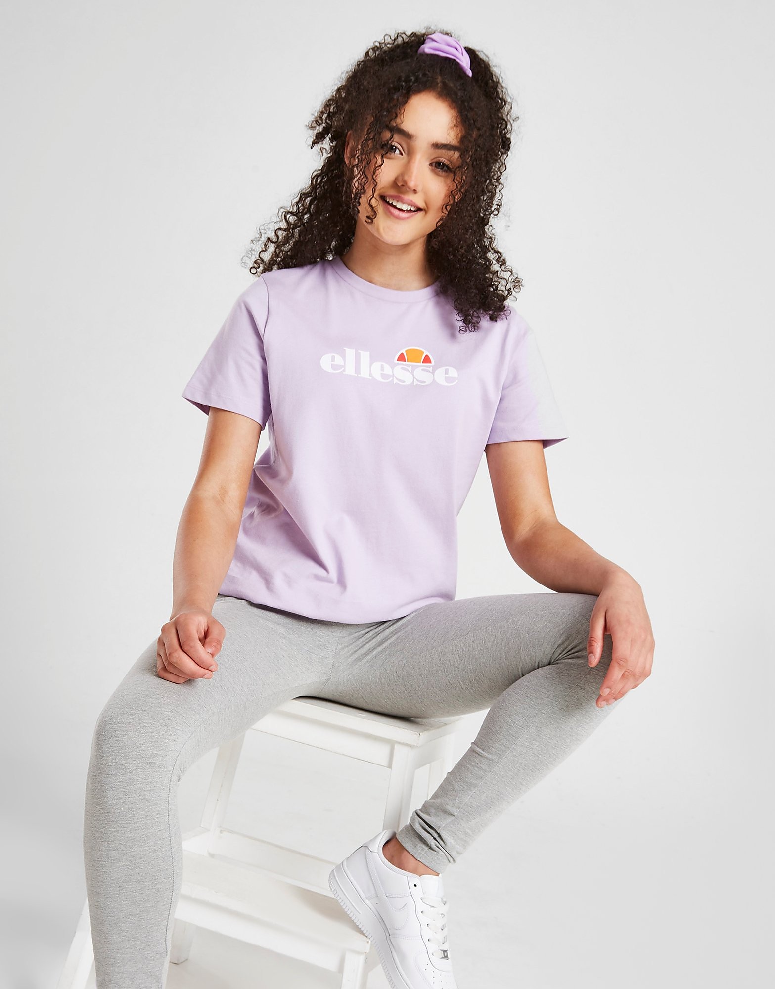 

Ellesse Girls' Lurio Boyfriend T-Shirt Junior - Purple - Kids, Purple