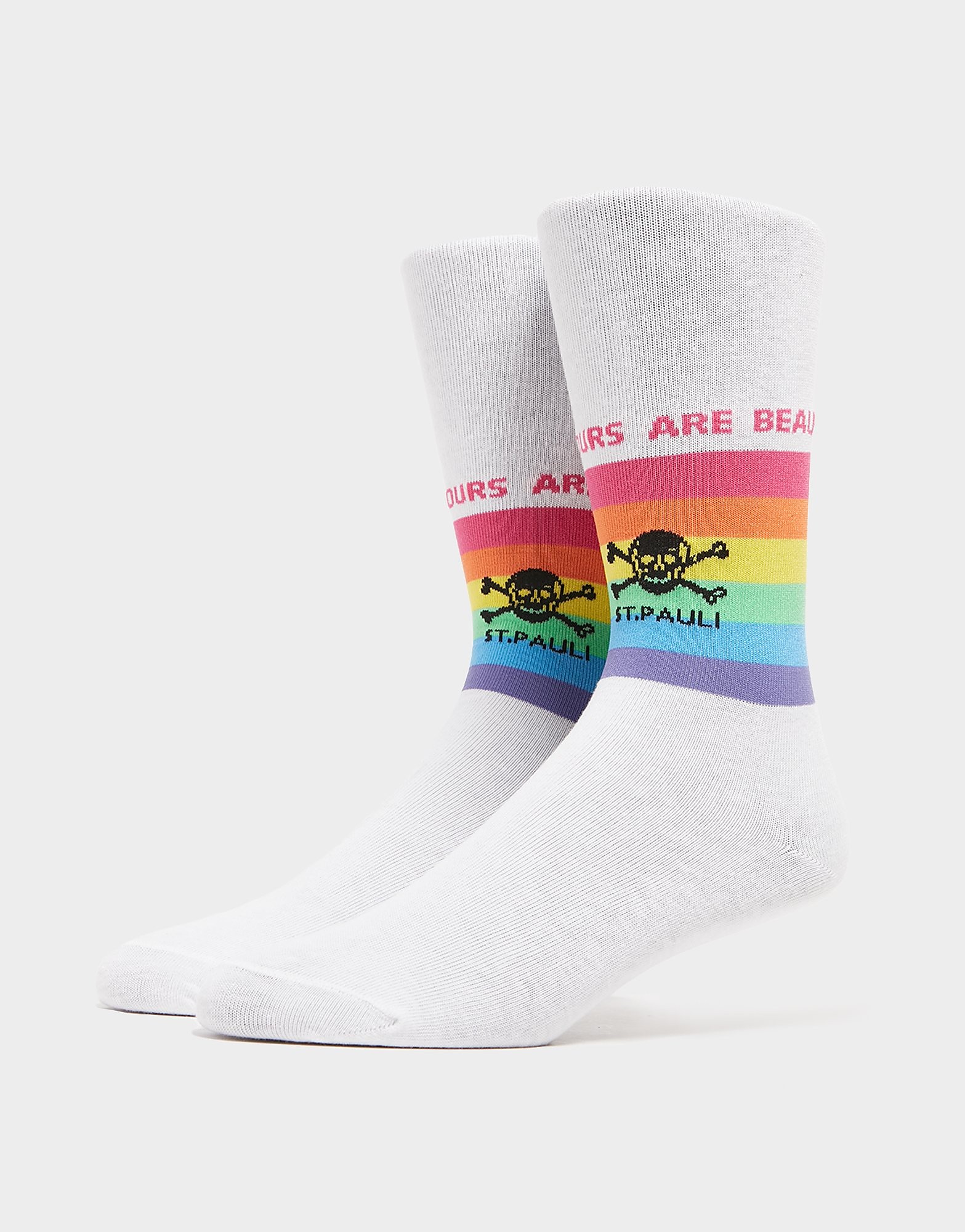 

Official Team St. Pauli All Colours Socks - White - Womens, White