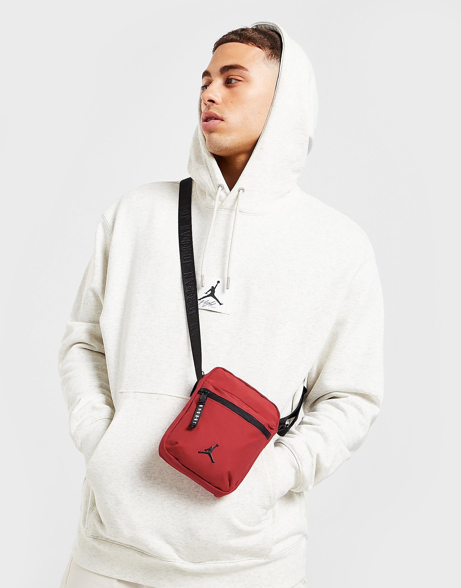 

Jordan Airborne Crossbody Bag - Red/RED/BLK - Womens, Red/RED/BLK