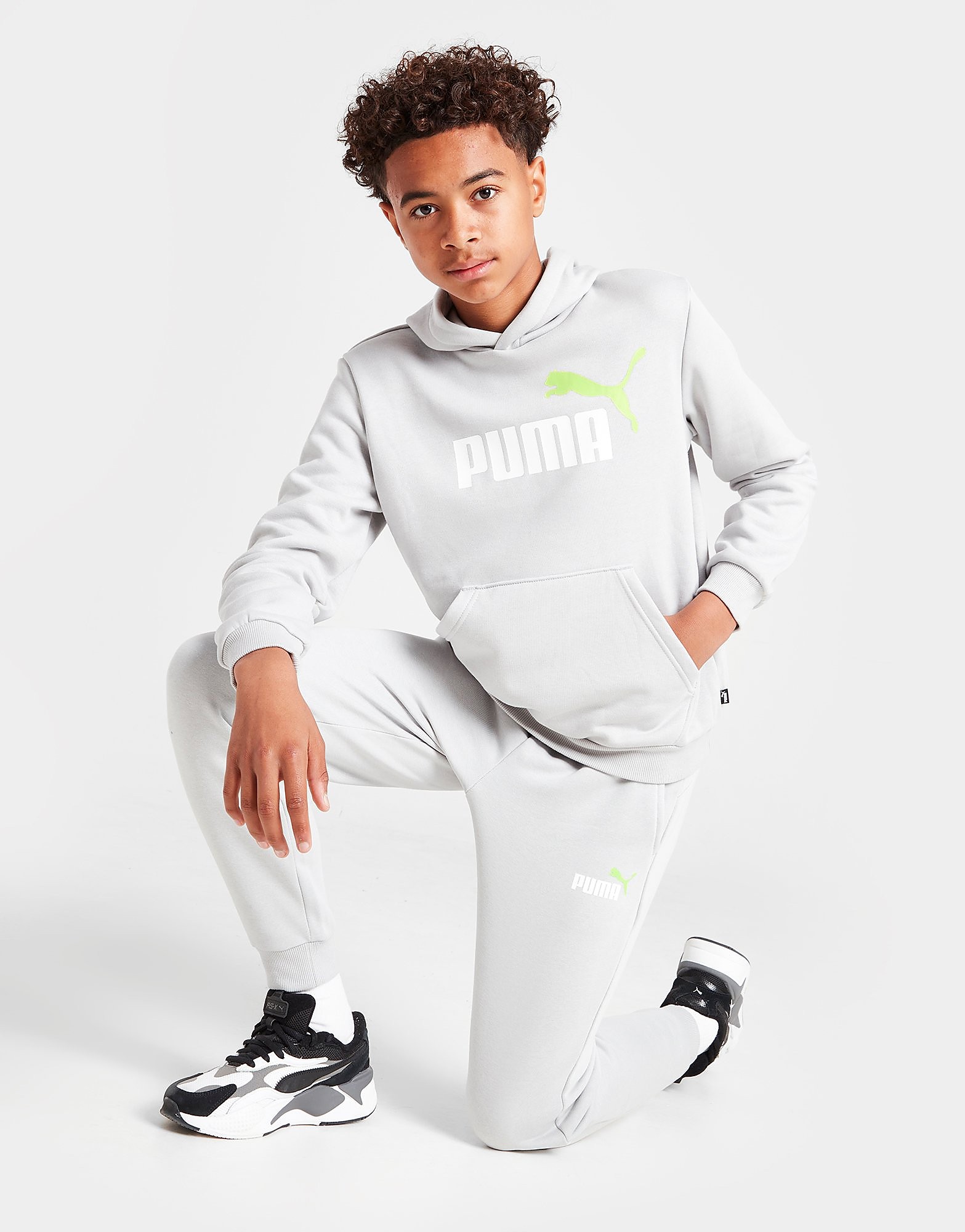

Puma Core Logo Joggers Junior - Grey - Kids, Grey