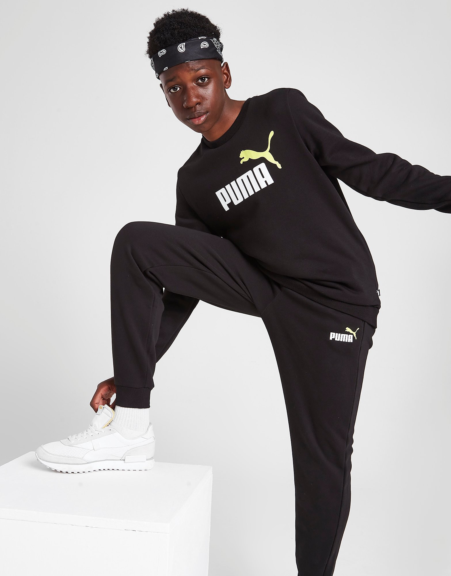 

Puma Core Crew Sweatshirt Junior - Black - Kids, Black