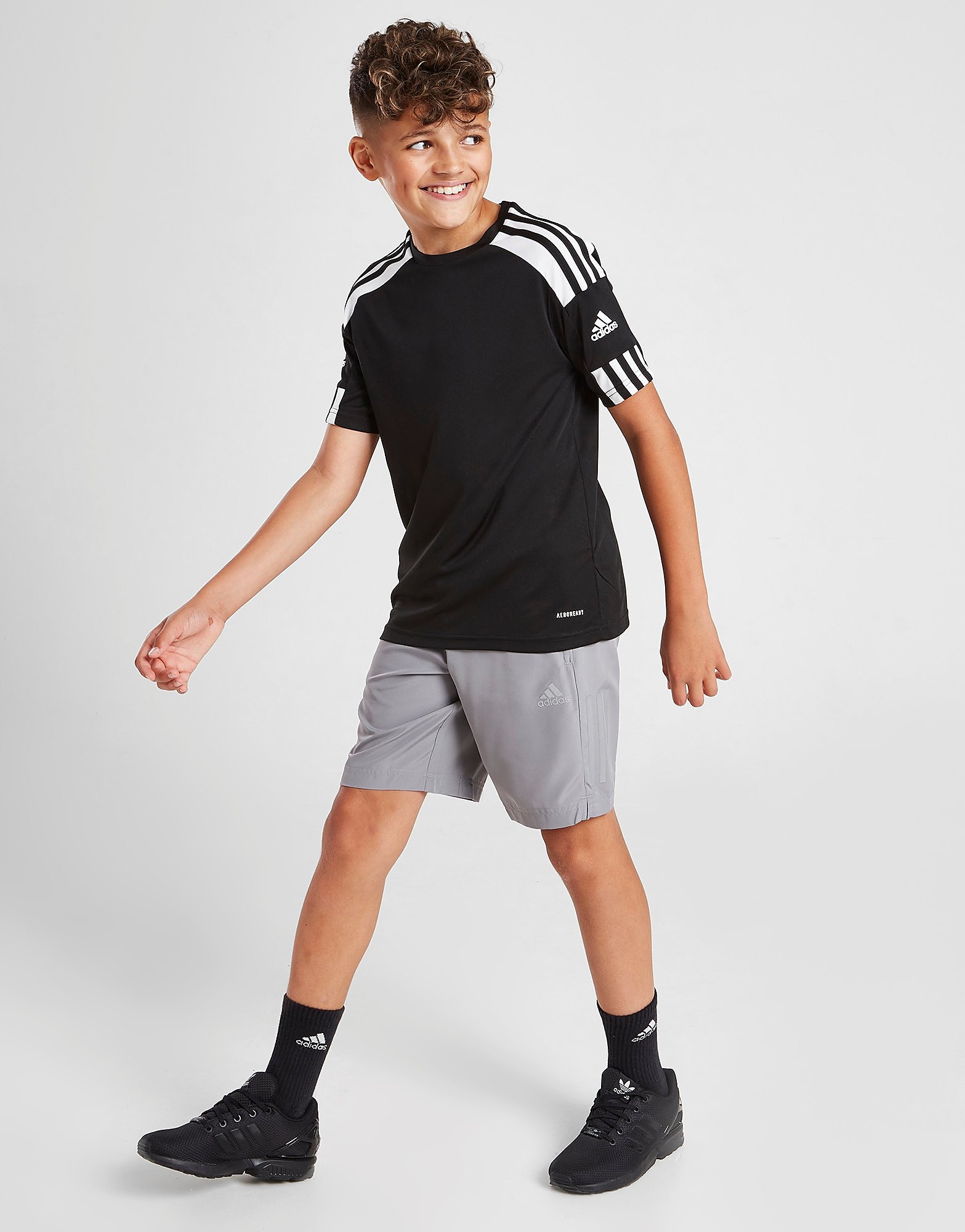 

adidas Woven Tech Shorts Junior - Only at JD - Grey - Kids, Grey