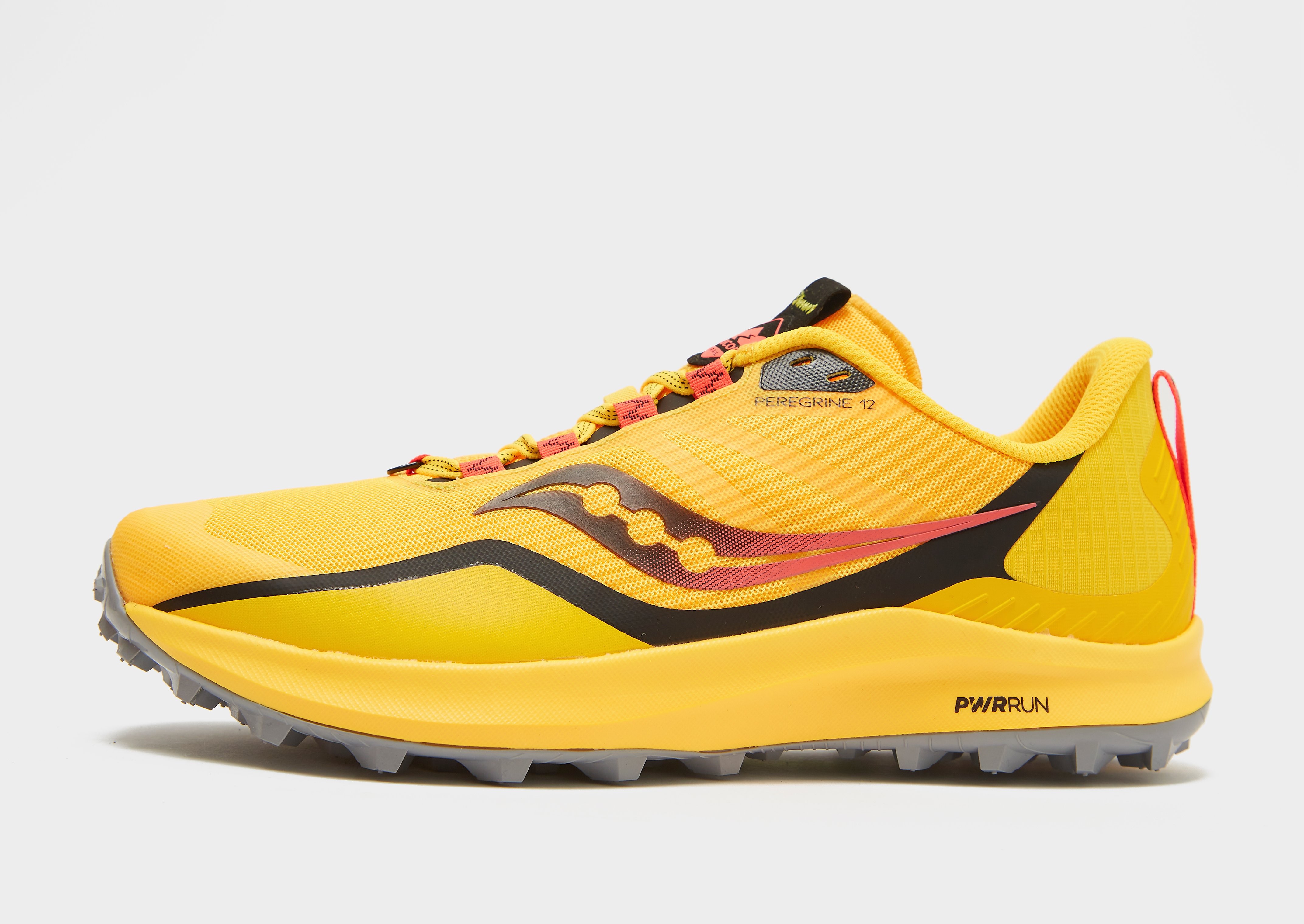Saucony Peregrine 12 - Yellow - Mens, Yellow