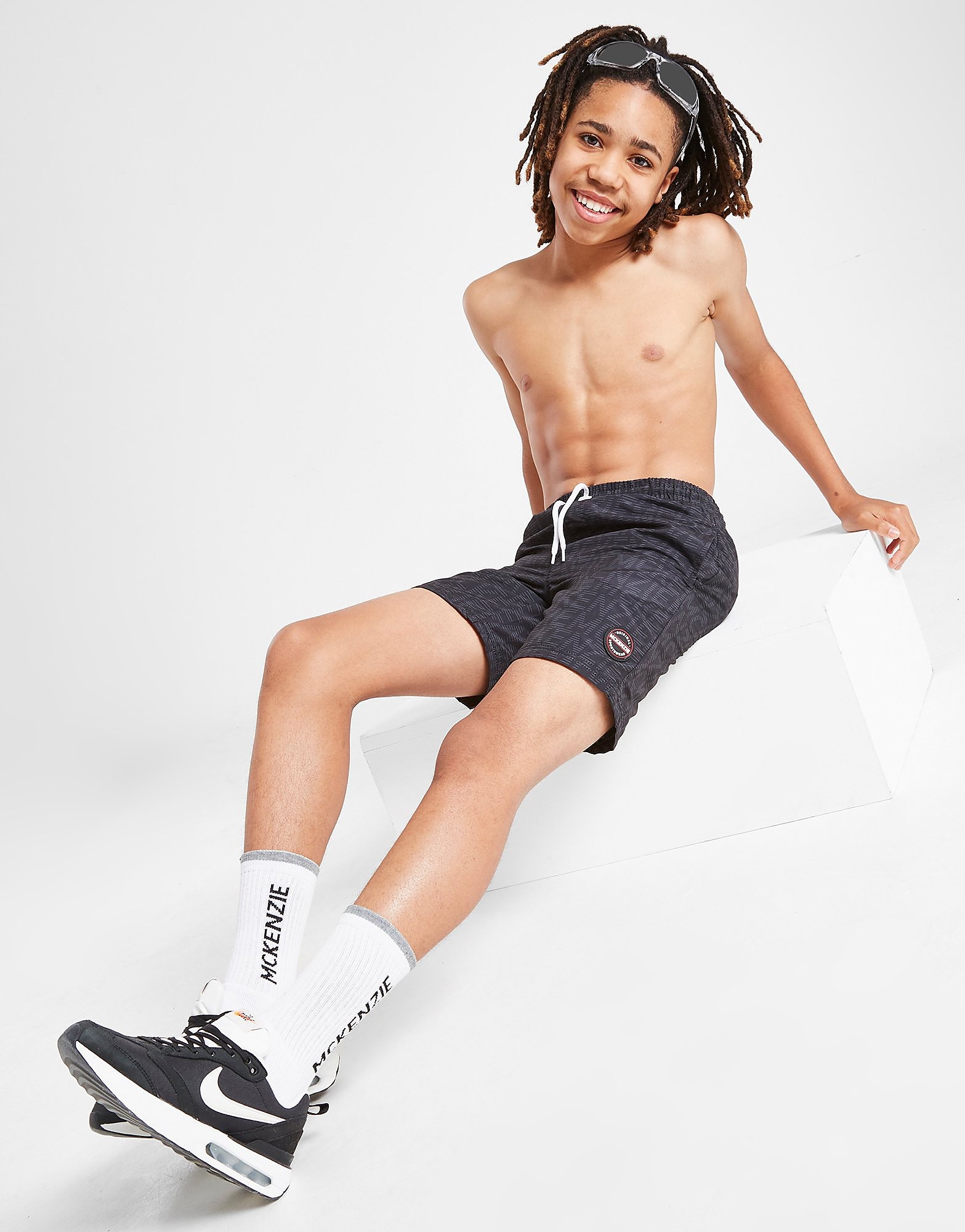 

McKenzie Menkar Swim Shorts Junior - Only at JD - Black - Kids, Black
