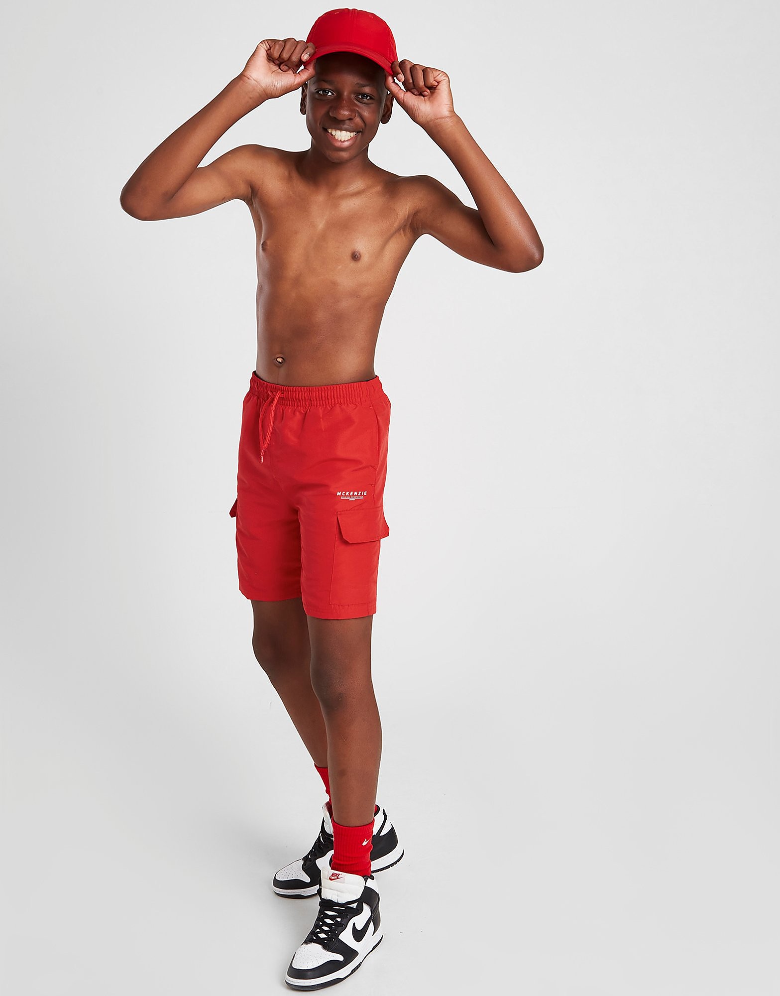 

McKenzie Tiago Swim Shorts Junior - Only at JD - Red - Kids, Red