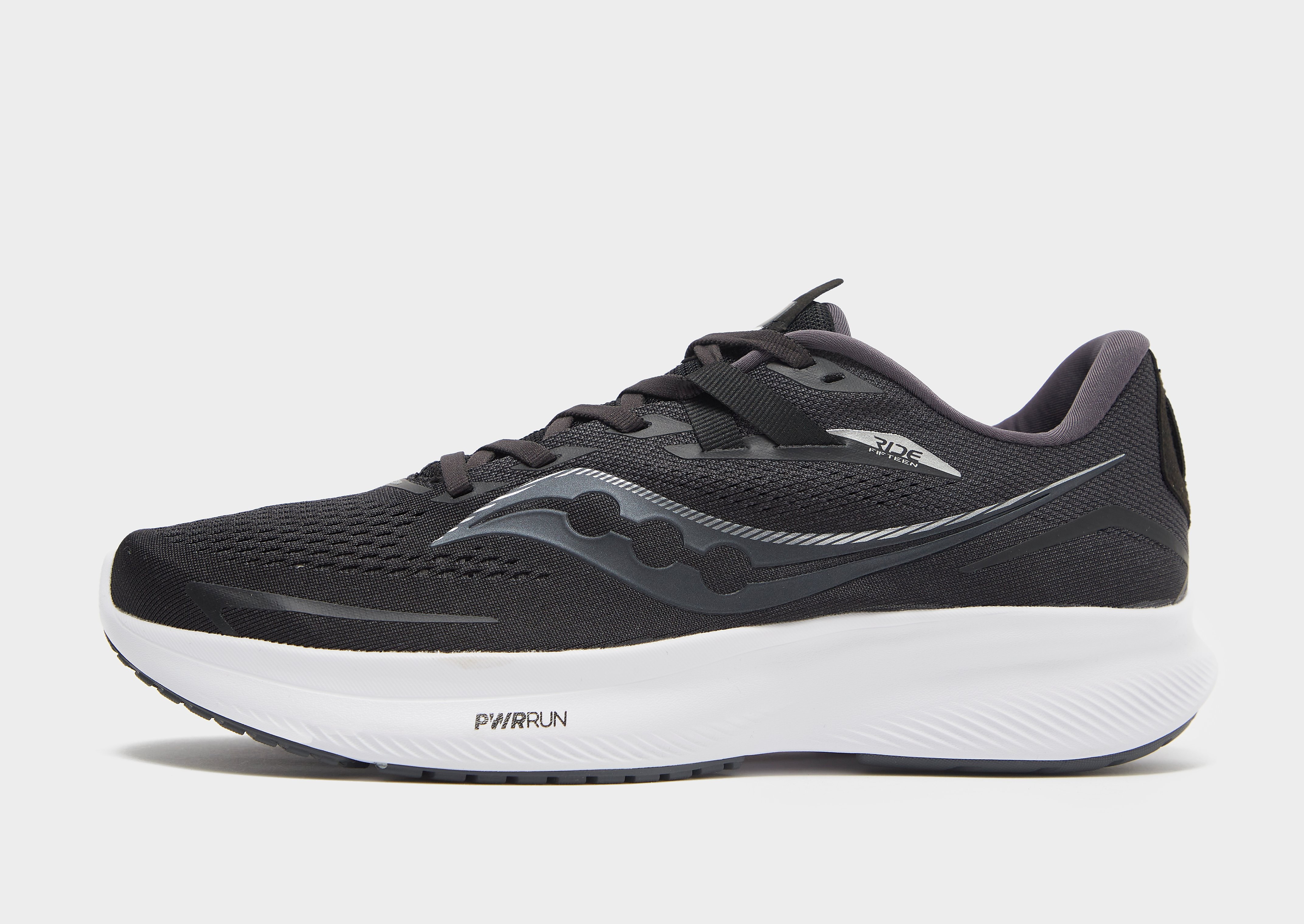 

Saucony Ride 15 - Black - Mens, Black
