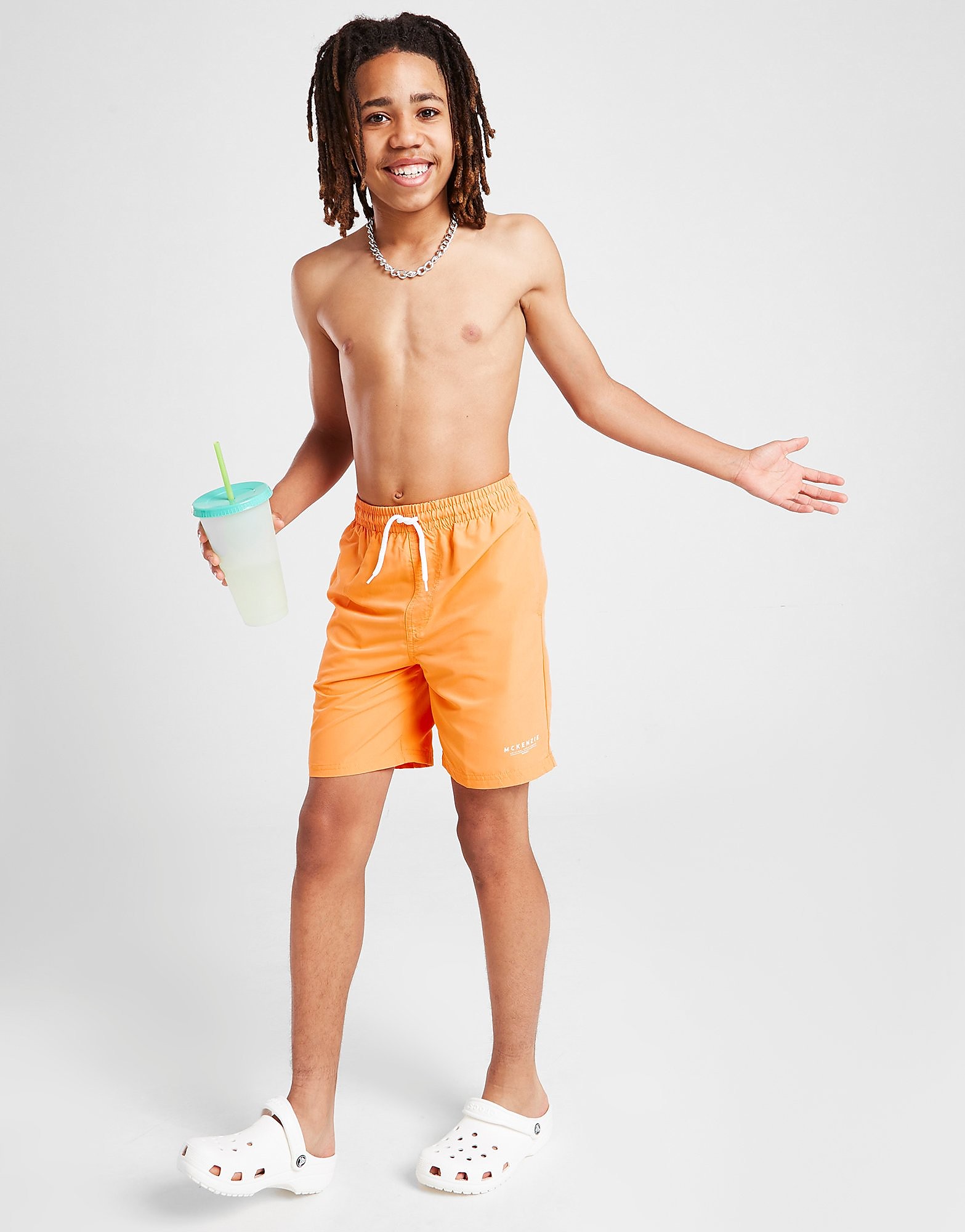 

McKenzie Essential Swim Shorts Junior - Only at JD - Orange - Kids, Orange