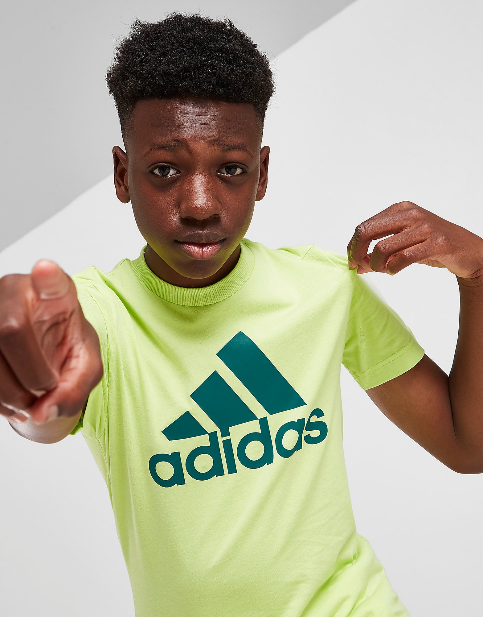 

adidas Logo T-Shirt Junior - Green - Kids, Green