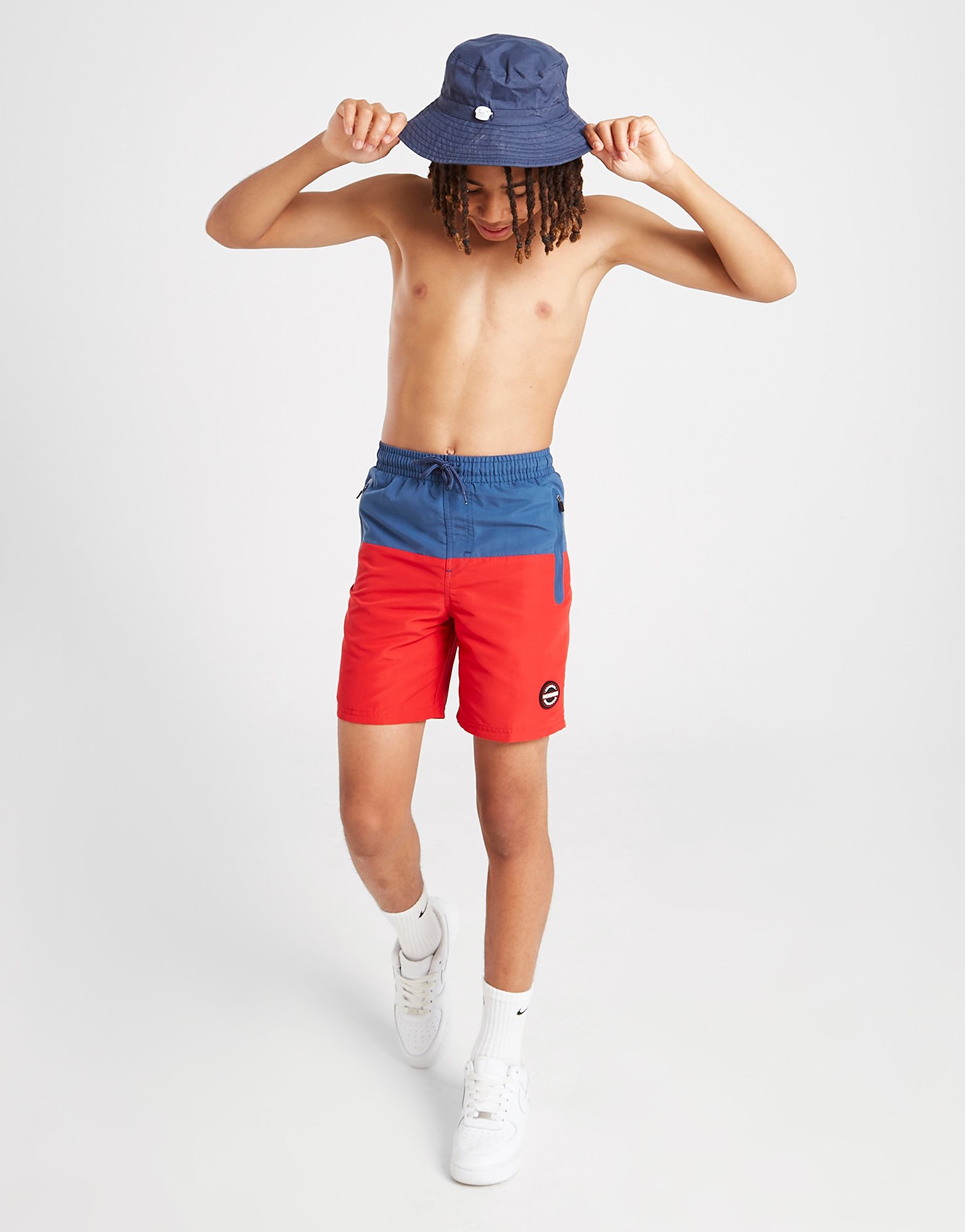 

McKenzie Spica Swim Shorts Junior - Only at JD - Red - Kids, Red