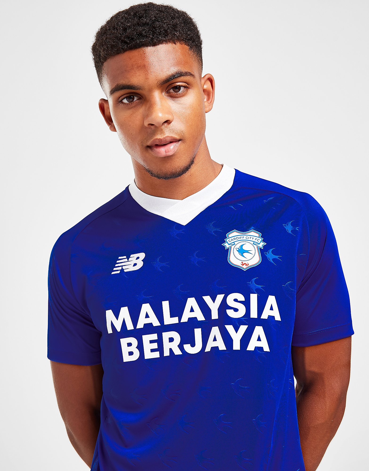 

New Balance Cardiff City FC 2022/23 Home Shirt - Blue - Mens, Blue