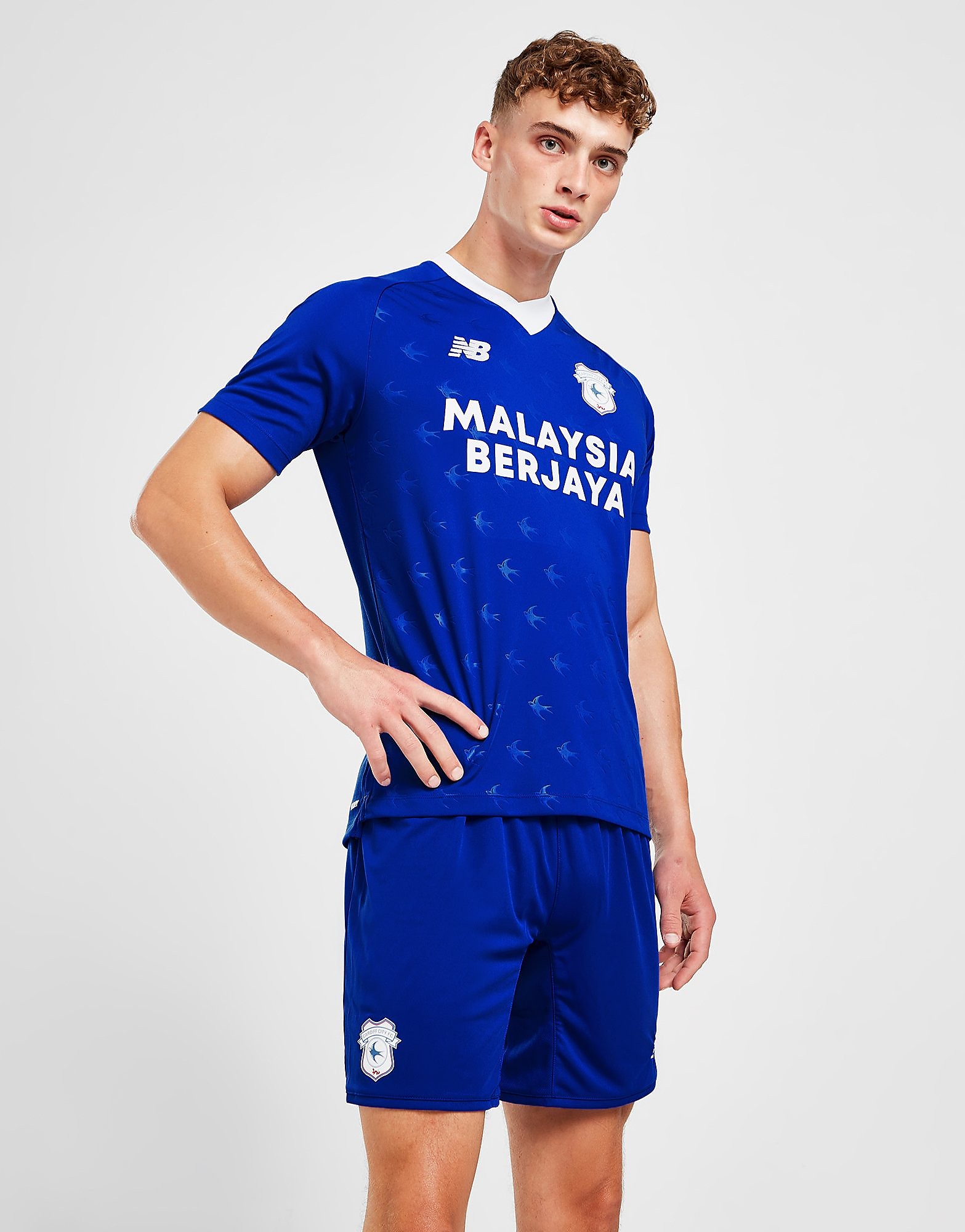 

New Balance Cardiff City FC 2022/23 Home Shorts - Blue - Mens, Blue