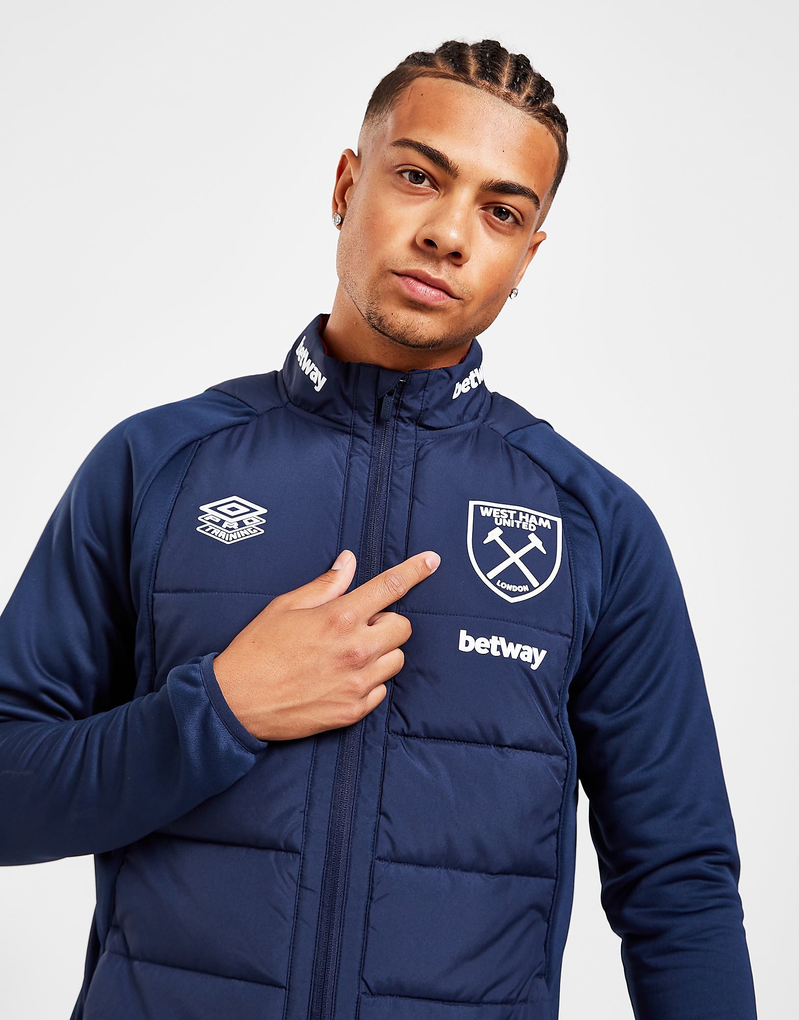 

Umbro West Ham United FC Thermal Jacket - Navy - Mens, Navy