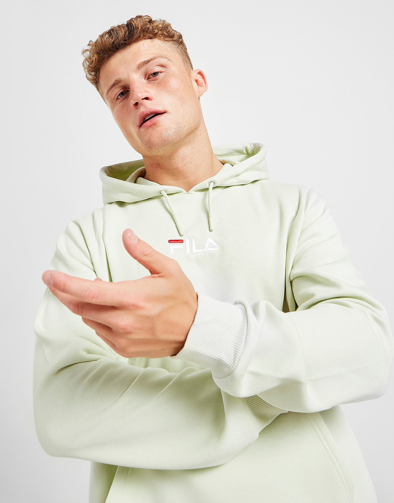 

Fila Ros Hoodie - Green - Mens, Green