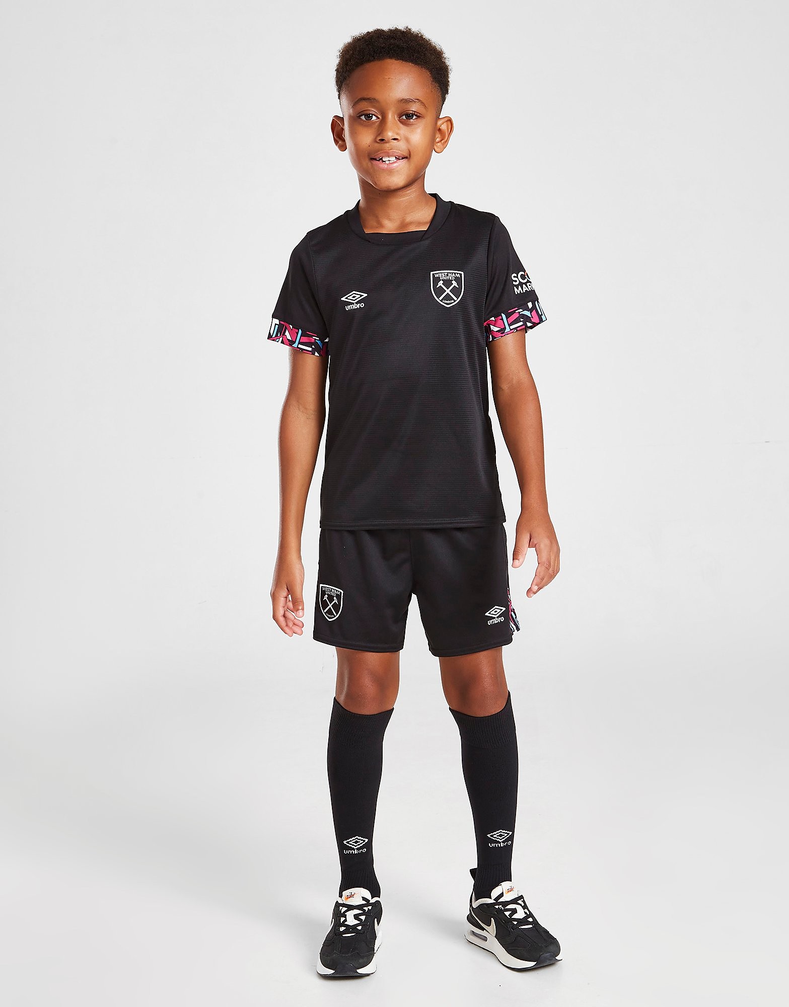 

Umbro West Ham United 2022/23 Away Kit Children - Black - Kids, Black