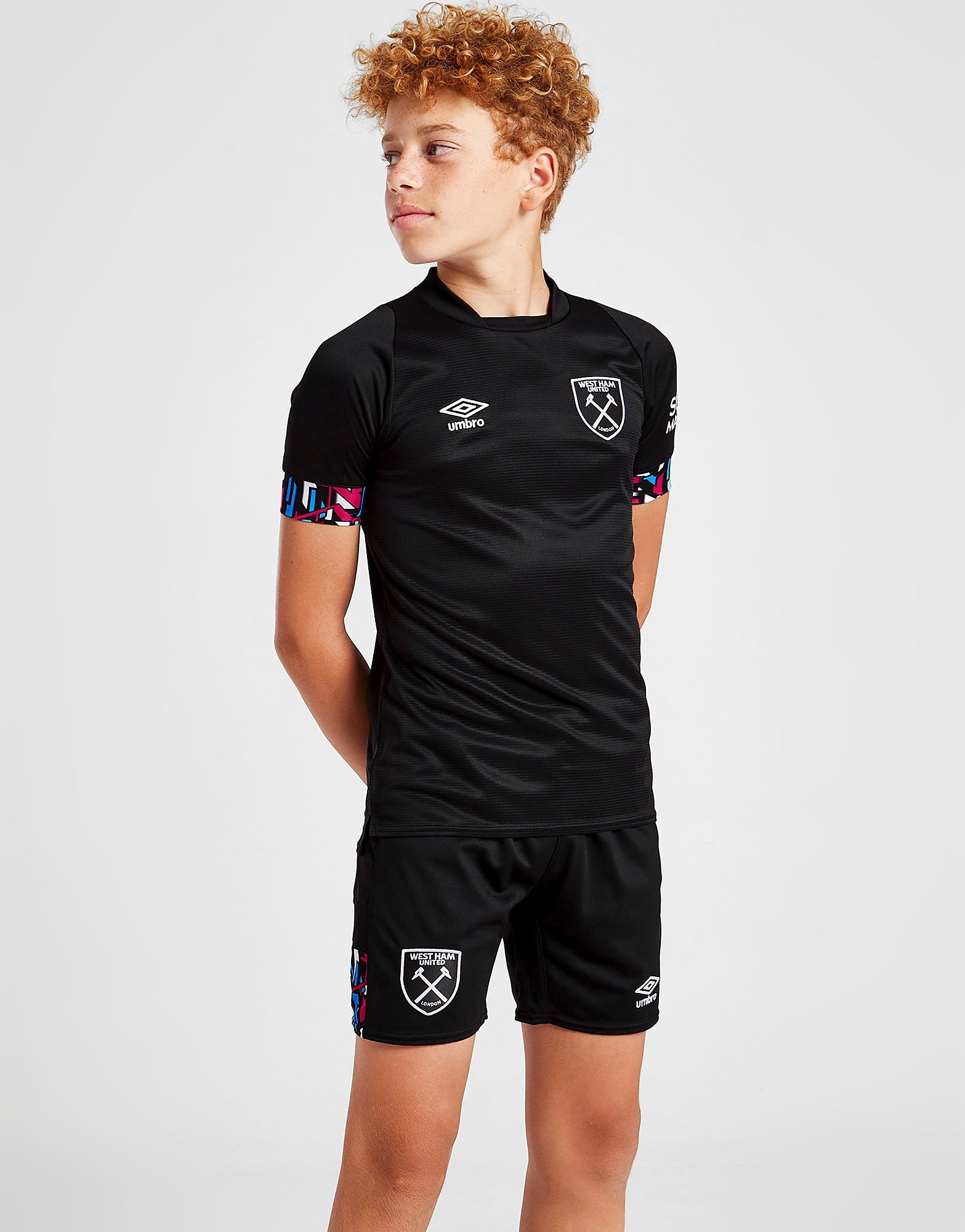 

Umbro West Ham United FC 2022/23 Away Shorts Junior - Black - Kids, Black