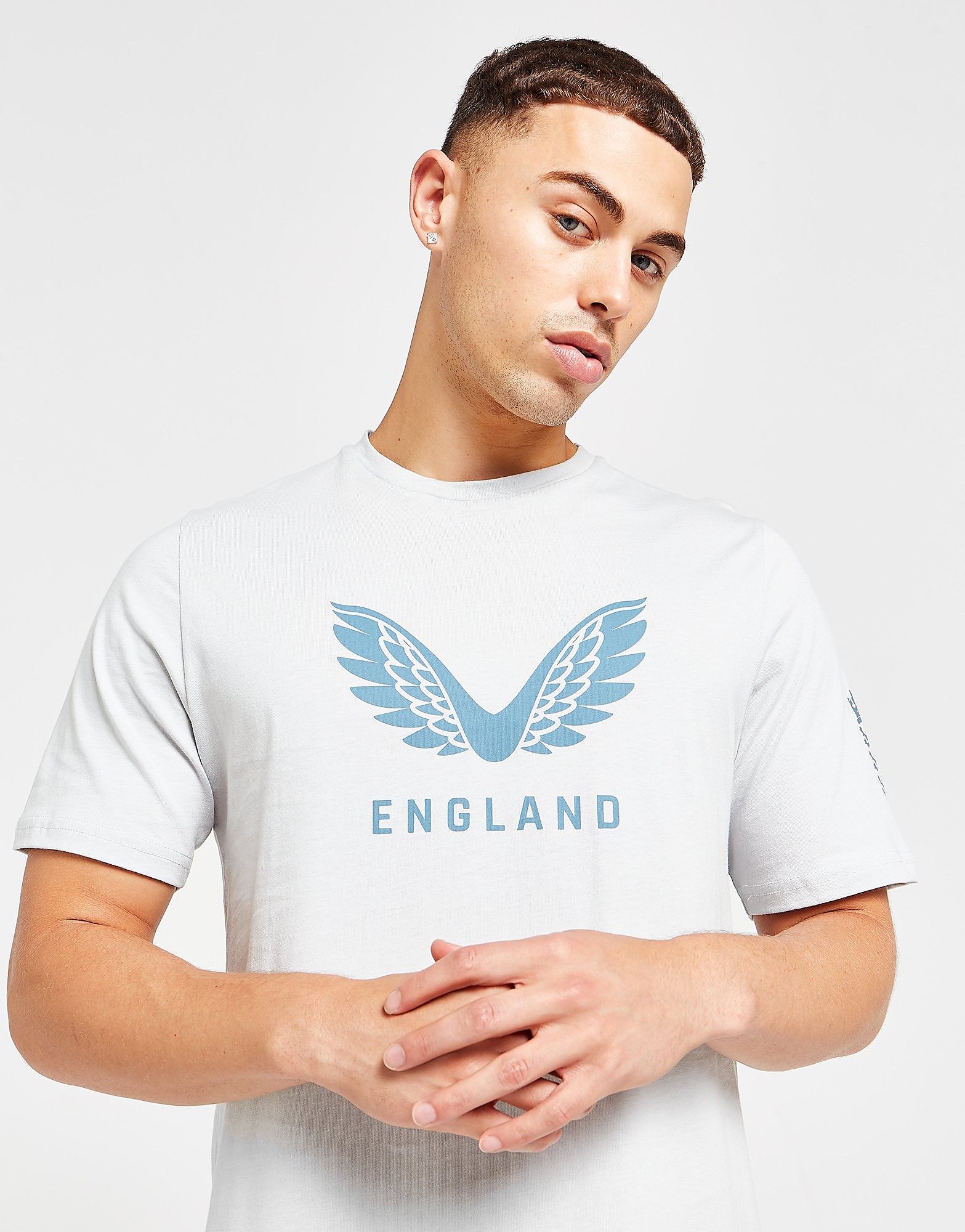 

Castore ECB 2022 Cotton T-Shirt - Grey - Mens, Grey