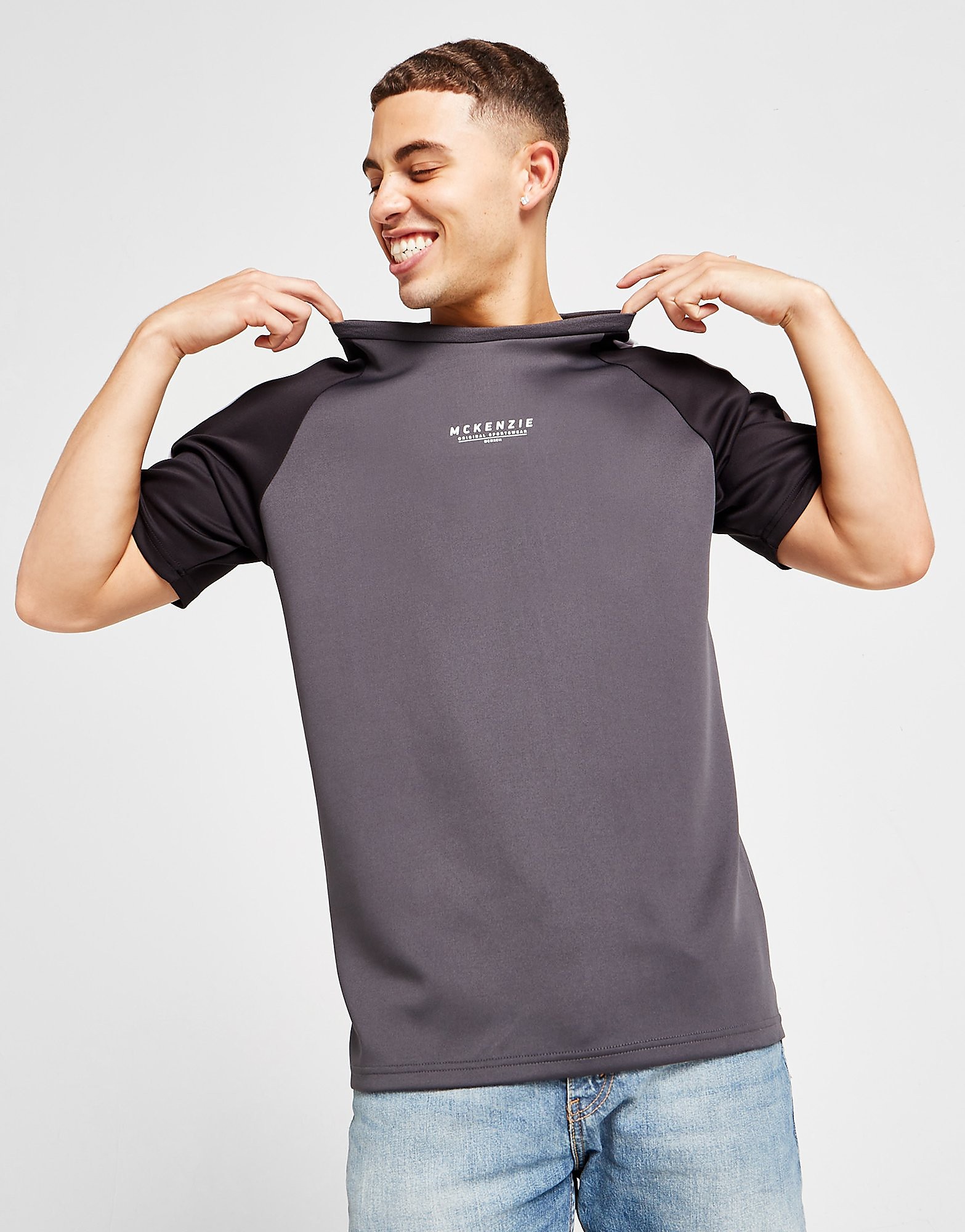 

McKenzie Exile Poly T-Shirt - Only at JD - Grey - Mens, Grey