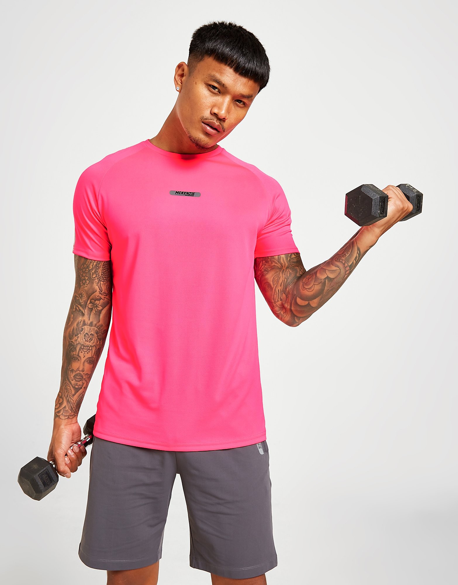 

McKenzie Pace Poly T-Shirt - Only at JD - Pink - Mens, Pink