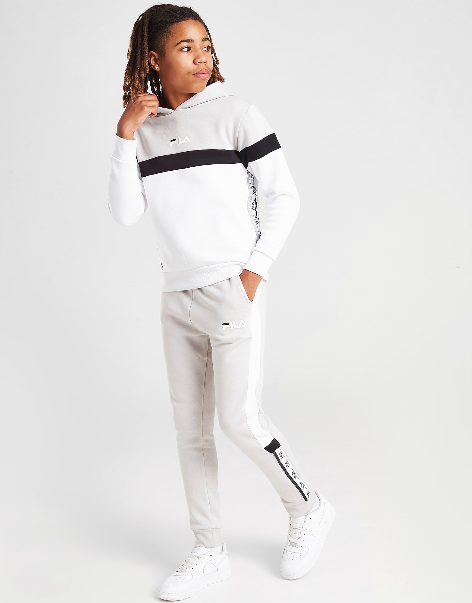 Fila Cut & Sew Joggers Junior - Grey - Kids, Grey