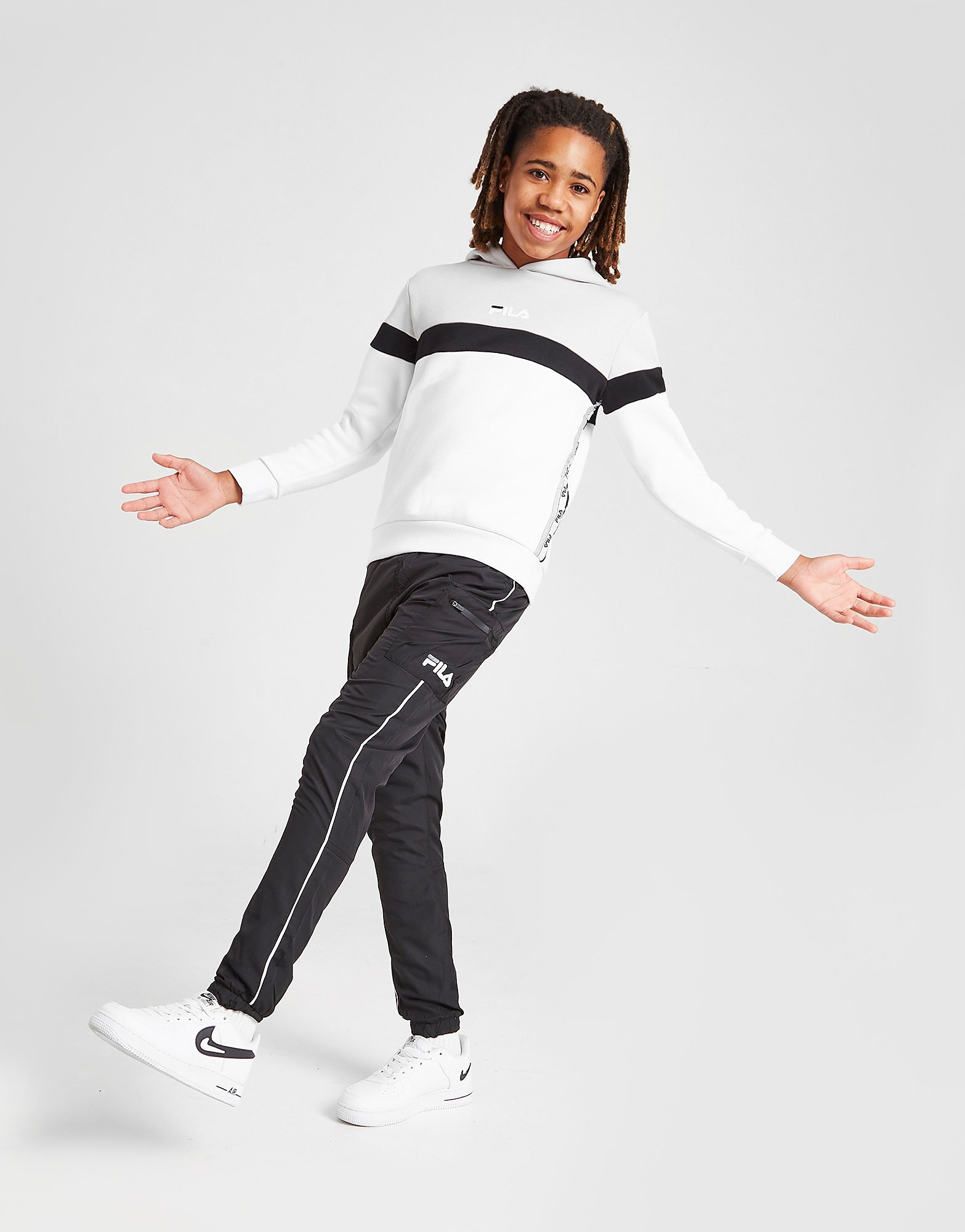 

Fila Woven Cargo Track Pants Junior - Black - Kids, Black