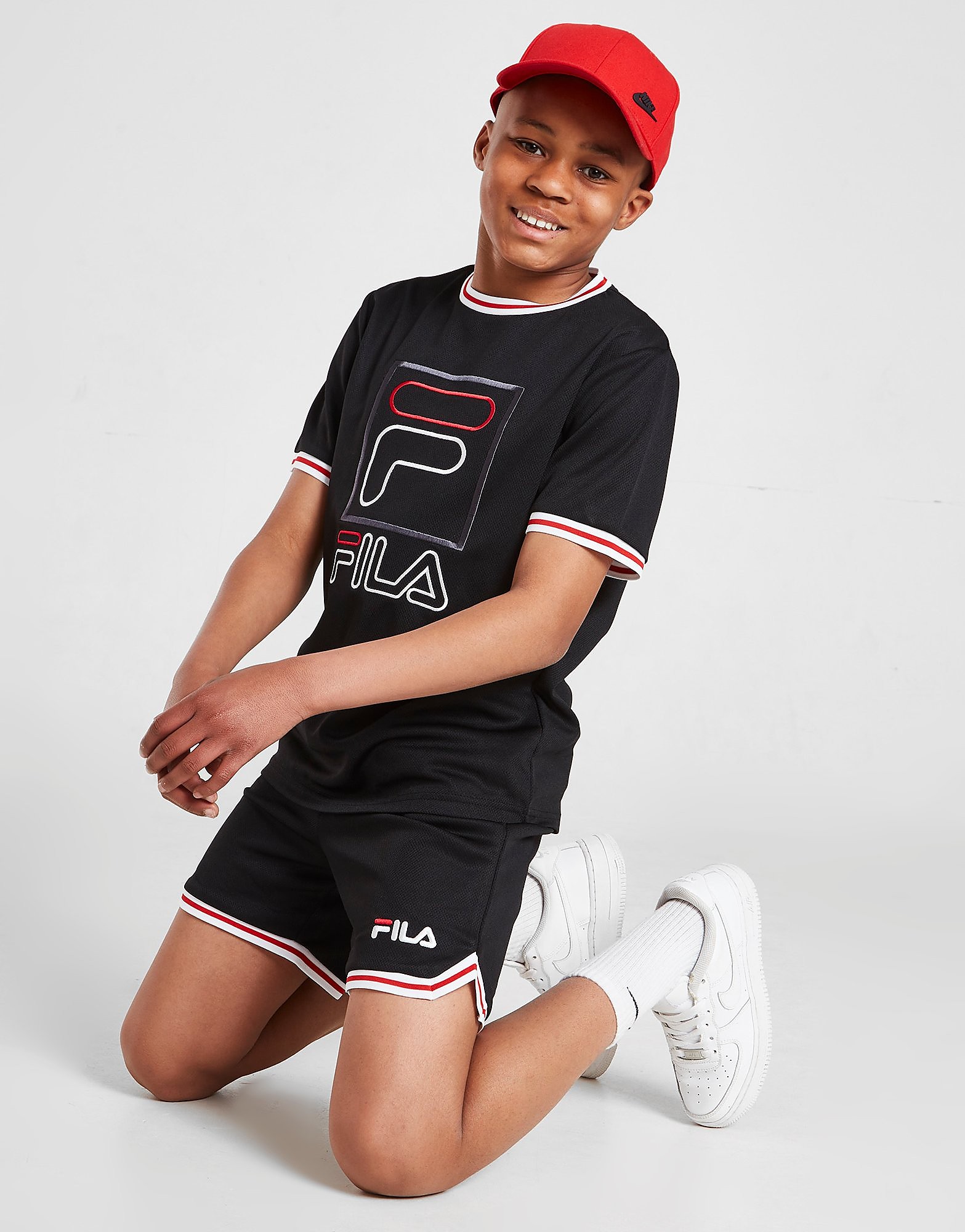 

Fila Frinzi Mesh Shorts Junior - Black - Kids, Black