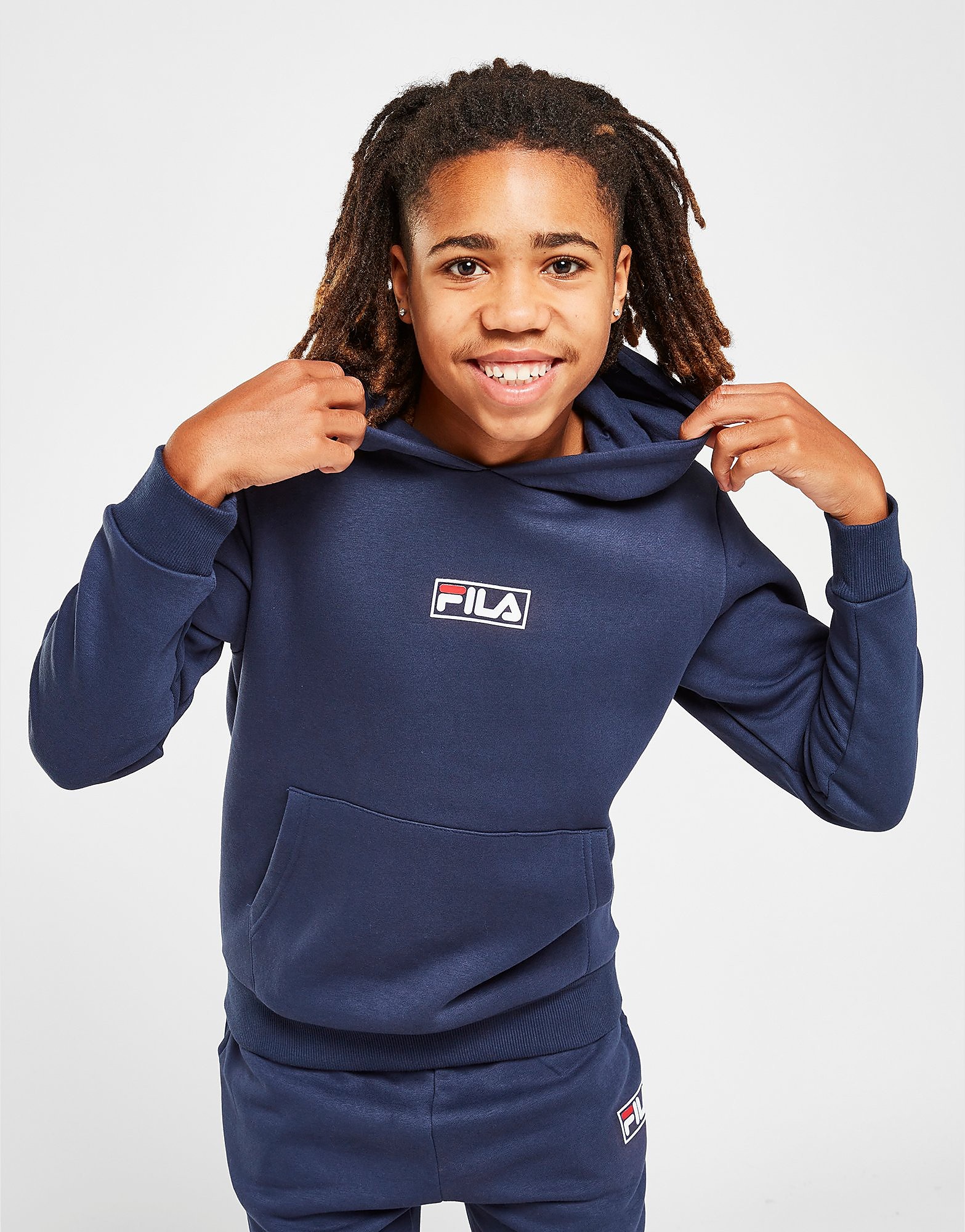 

Fila Essential Overhead Hoodie Junior - Blue - Kids, Blue