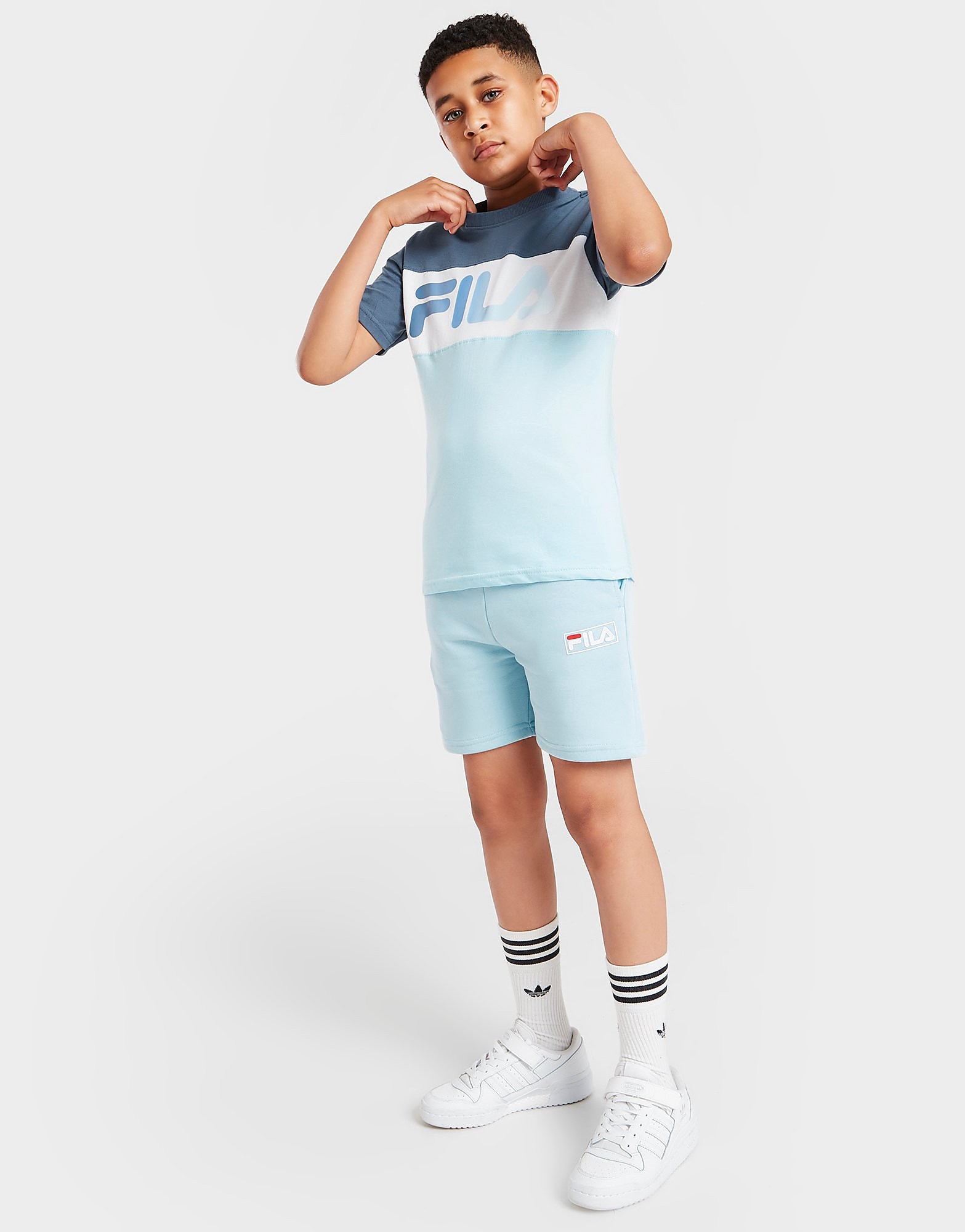 

Fila Leone Cut & Sew T-Shirt Junior - Blue - Kids, Blue