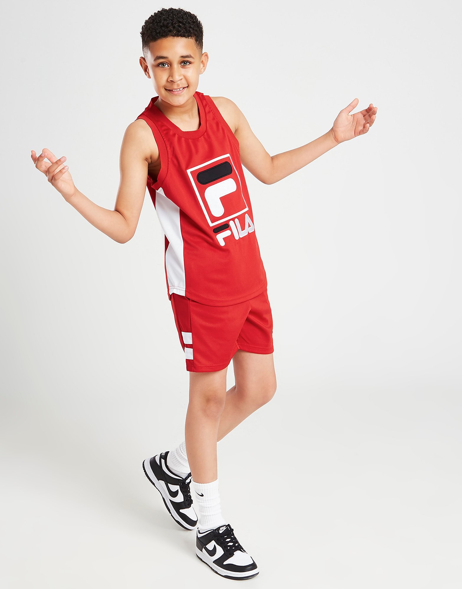 

Fila Surrace Poly Shorts Junior - Red - Kids, Red