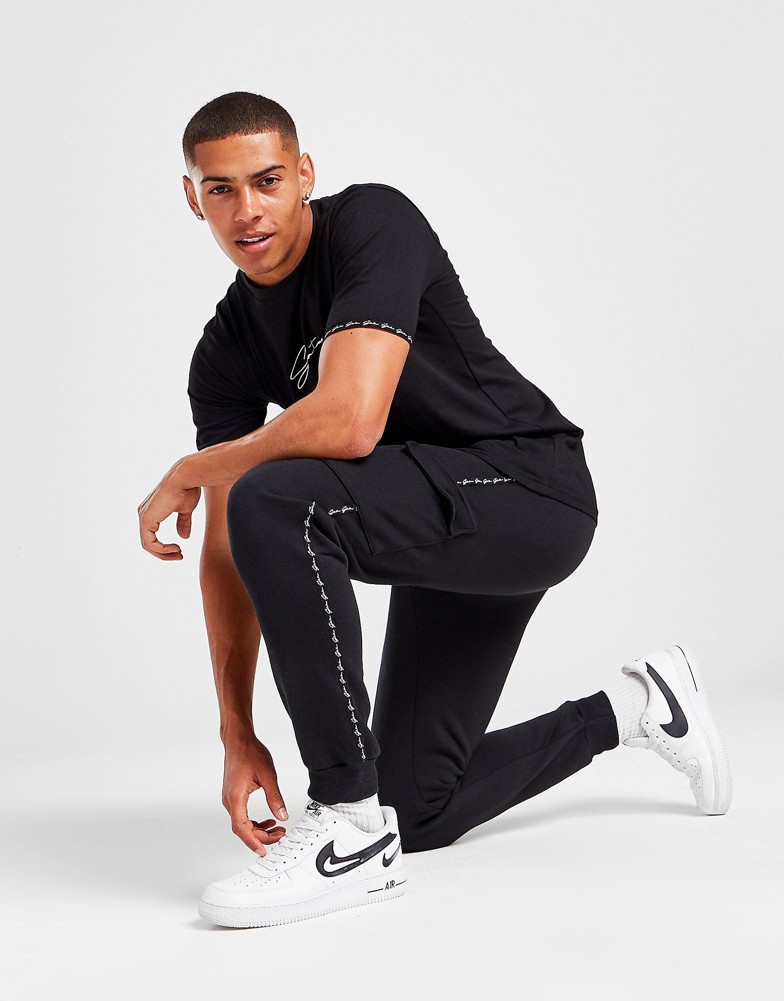 

Status Mono Cargo Track Pants - BLACK - Mens, BLACK