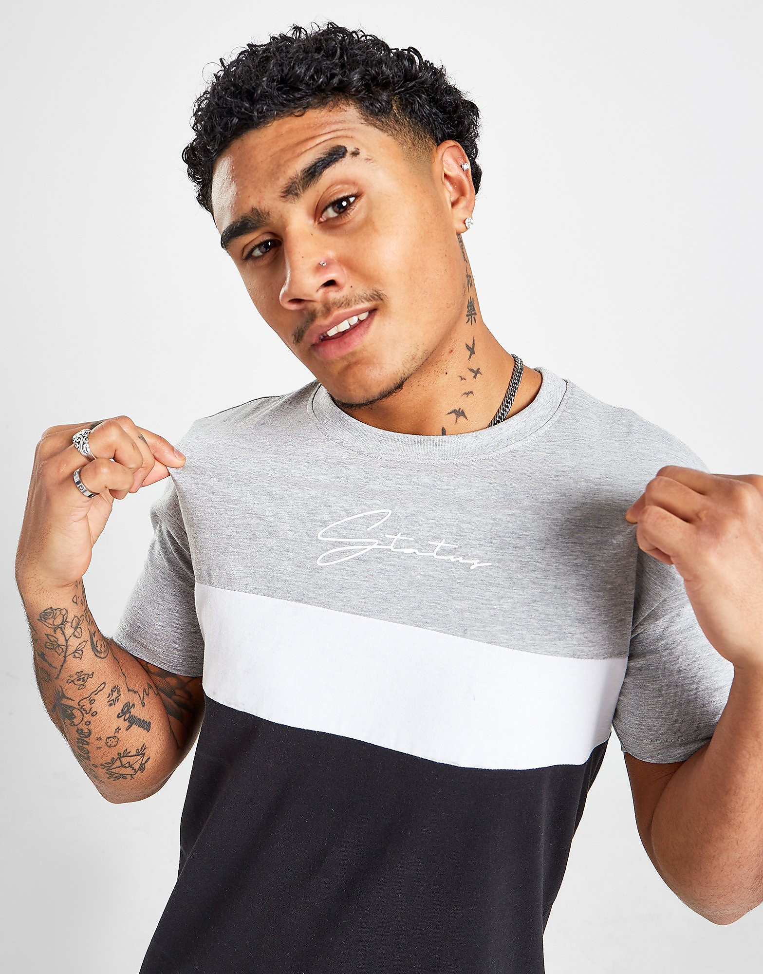 

Status Trio T-Shirt - Black, Black