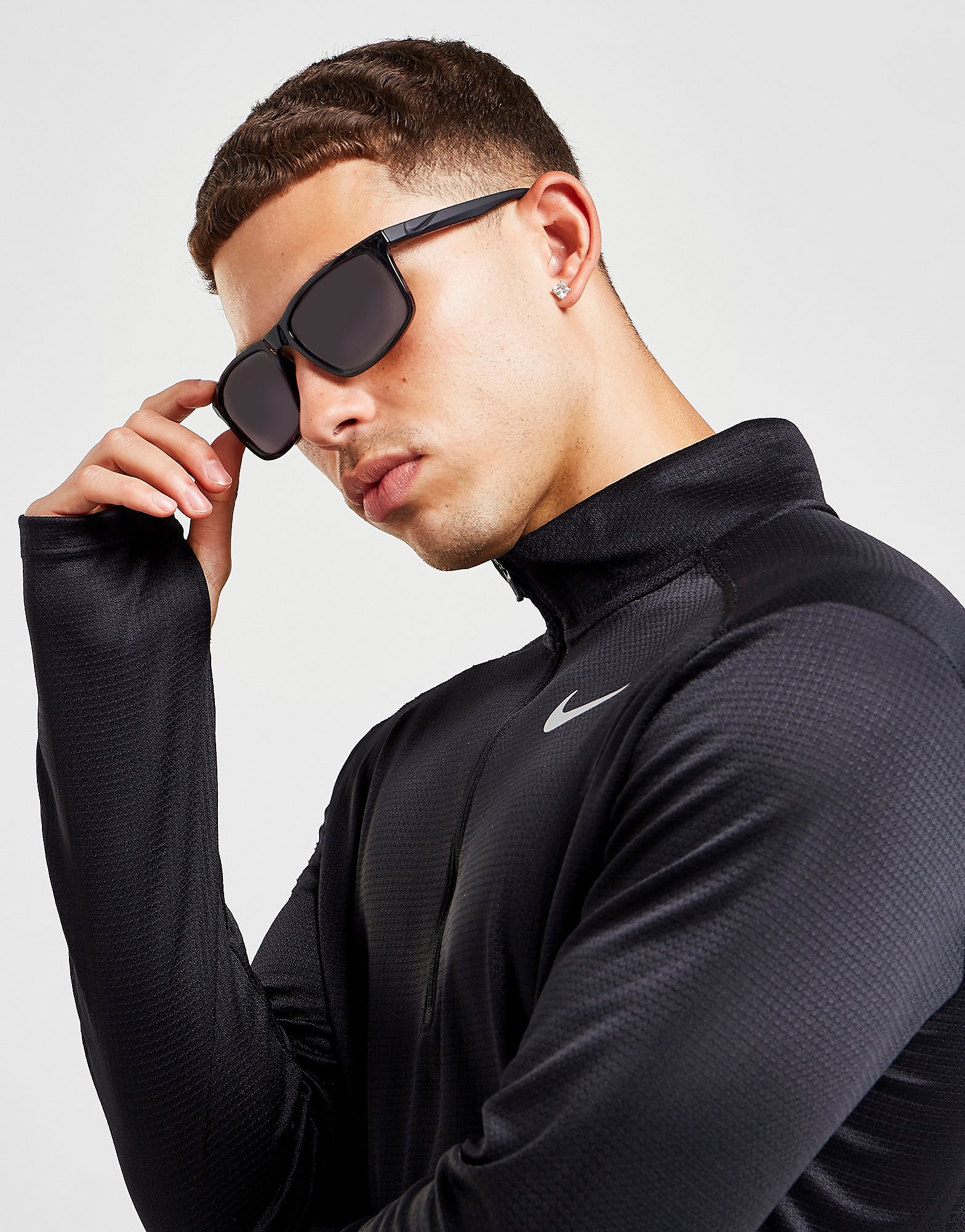 

Nike Essential Chaser Sunglasses - Black - Womens, Black