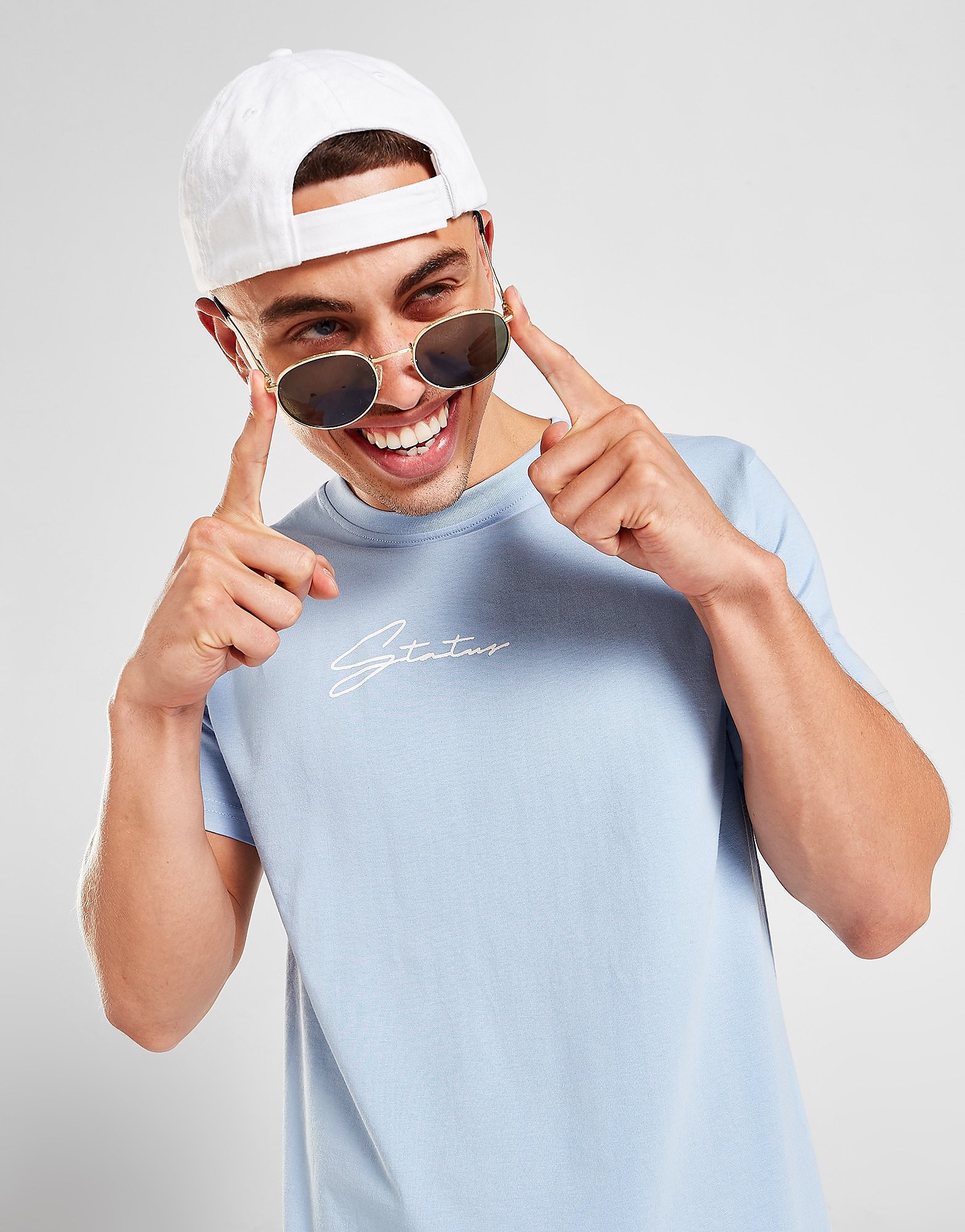 

Status Core T-Shirt/Shorts Set - Blue - Mens, Blue