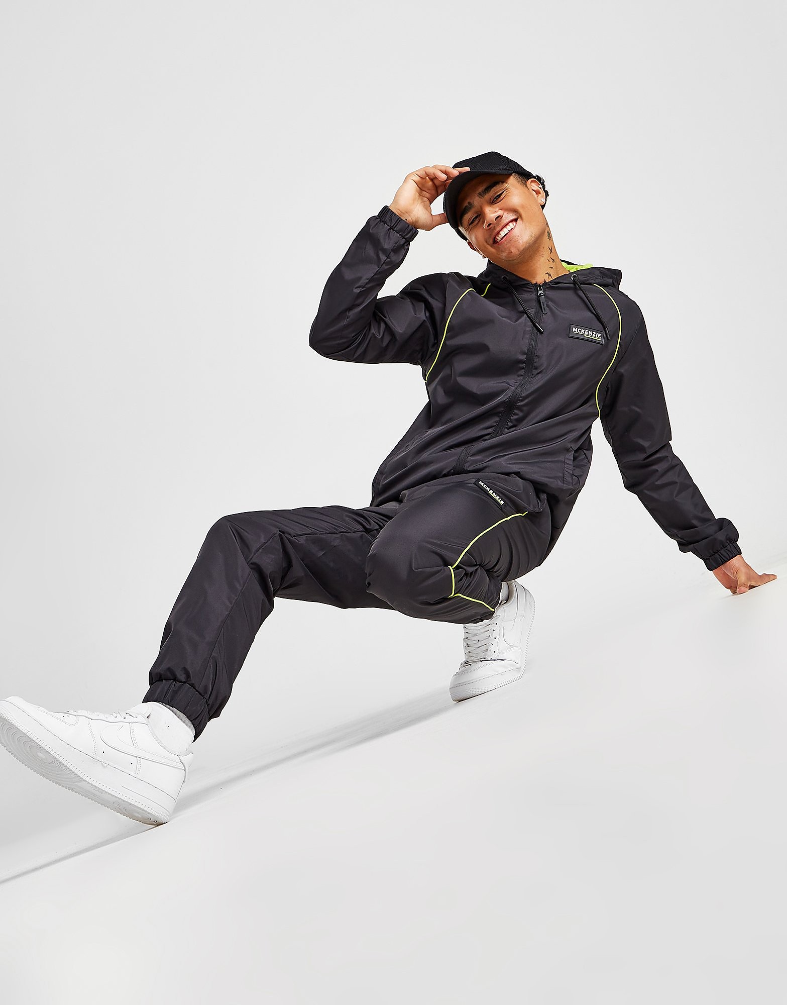 

McKenzie Sultan Woven Tracksuit - Only at JD - Black, Black