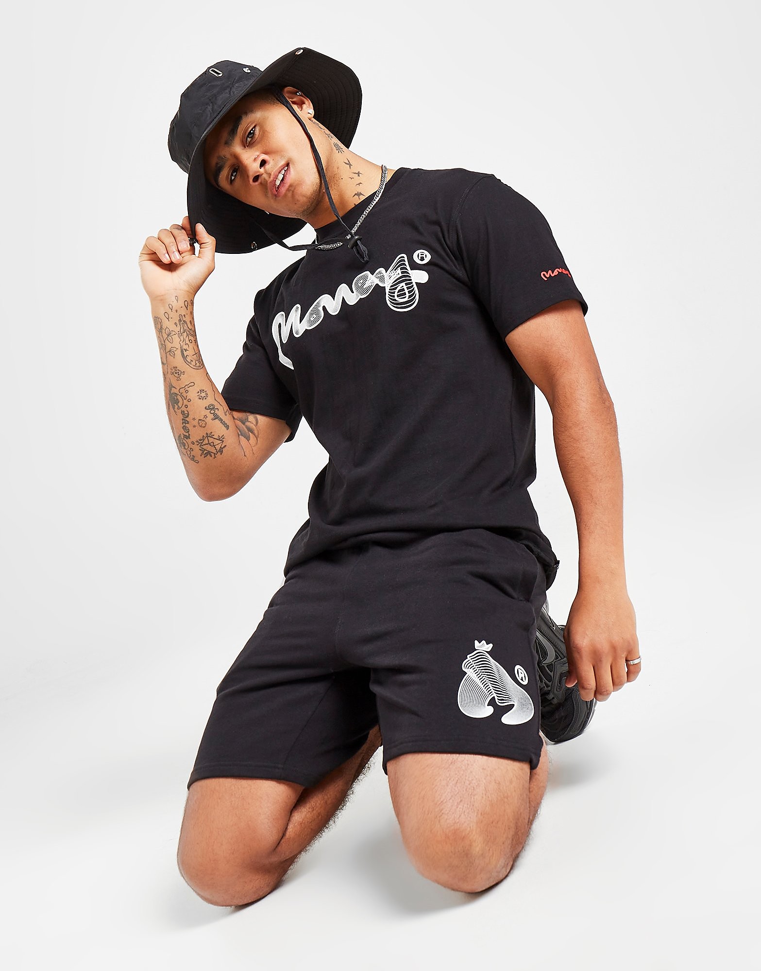 

Money Clothing Flo Shorts - Only at JD - Black - Mens, Black