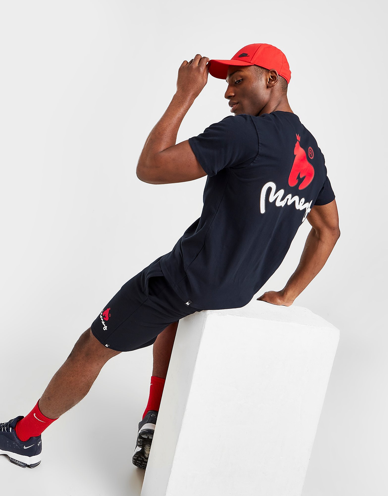 

Money Clothing T-Shirt/Shorts Set - Only at JD - Navy - Mens, Navy