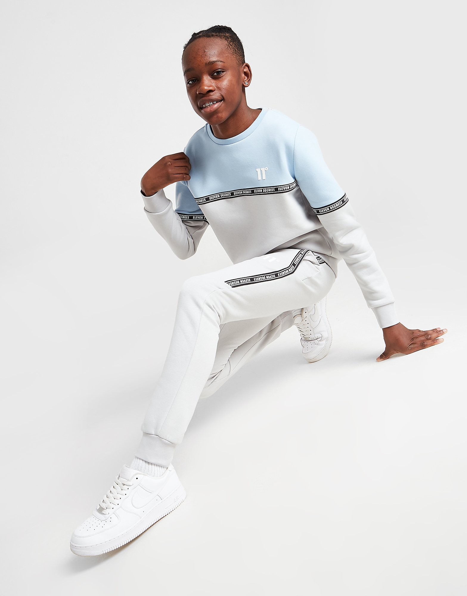 

11 Degrees Tape Joggers Junior - Only at JD - Grey - Kids, Grey
