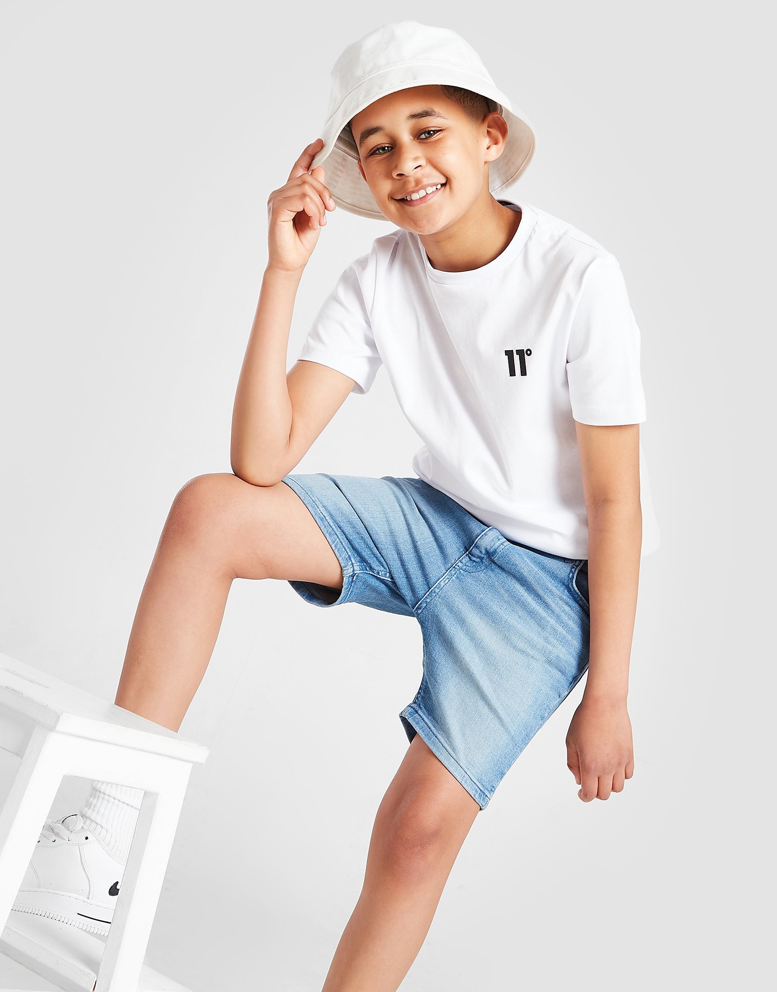 

11 Degrees Denim Shorts Junior - Blue - Kids, Blue