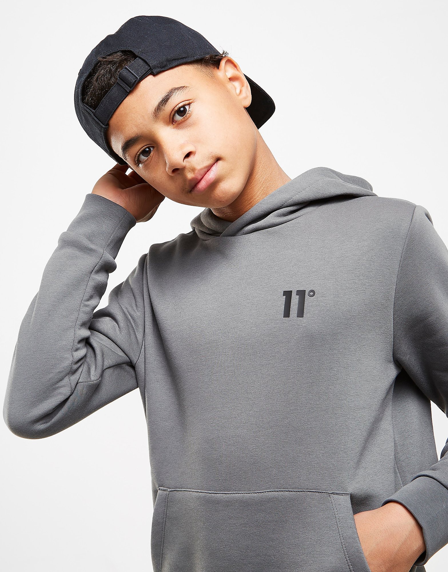 

11 Degrees Core Hoodie Junior - Grey - Kids, Grey
